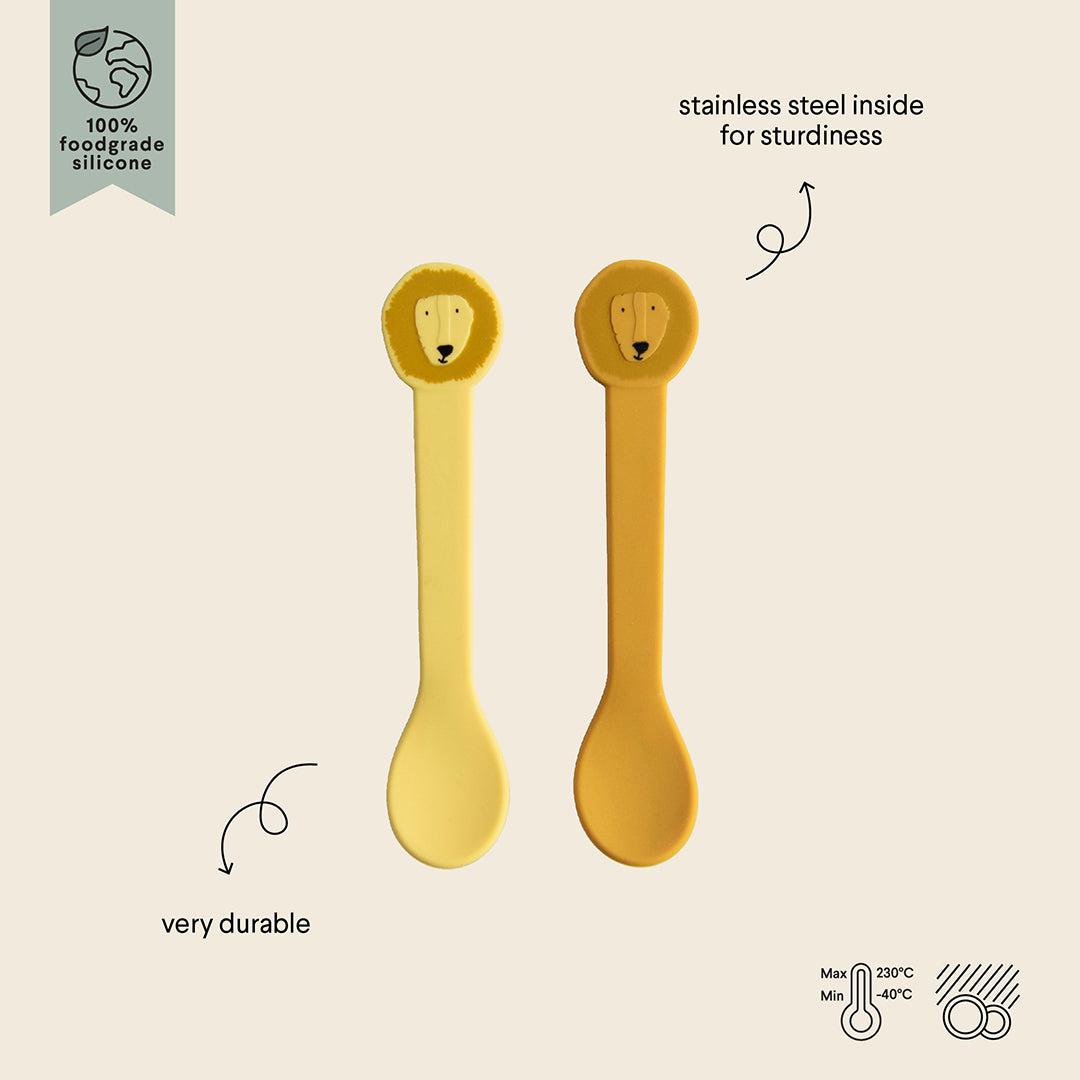  Trixie Silicone Spoons - Mr Lion - 2 Pack、mySite、merchandisen