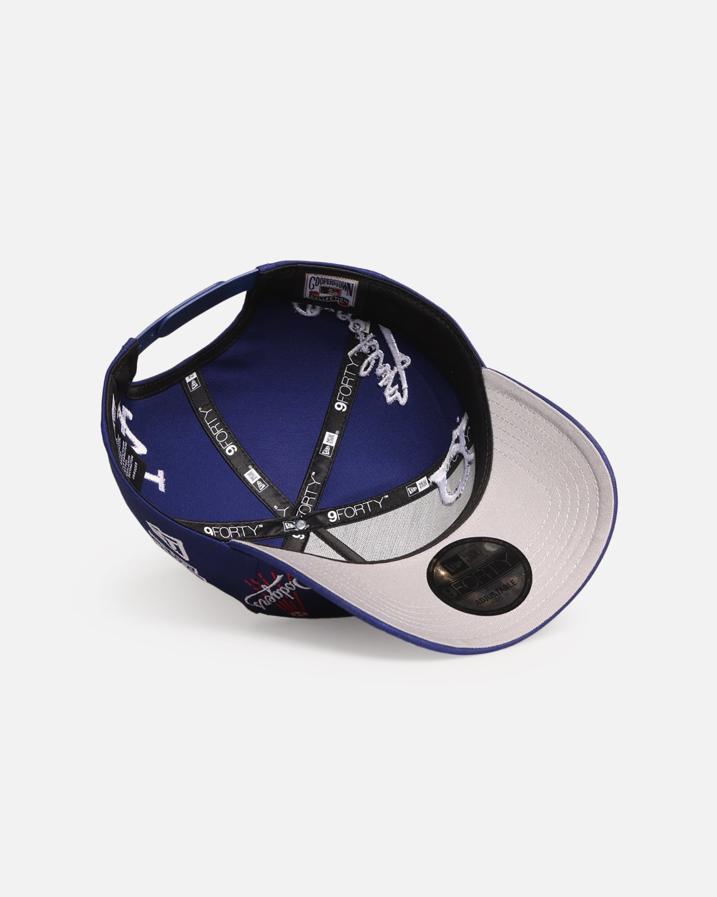 New Era Los Angeles Dodgers 'MLB All Over Logos' 9FORTY A-Frame Snapback Official Team Colour、mySite、zt4zffjzw