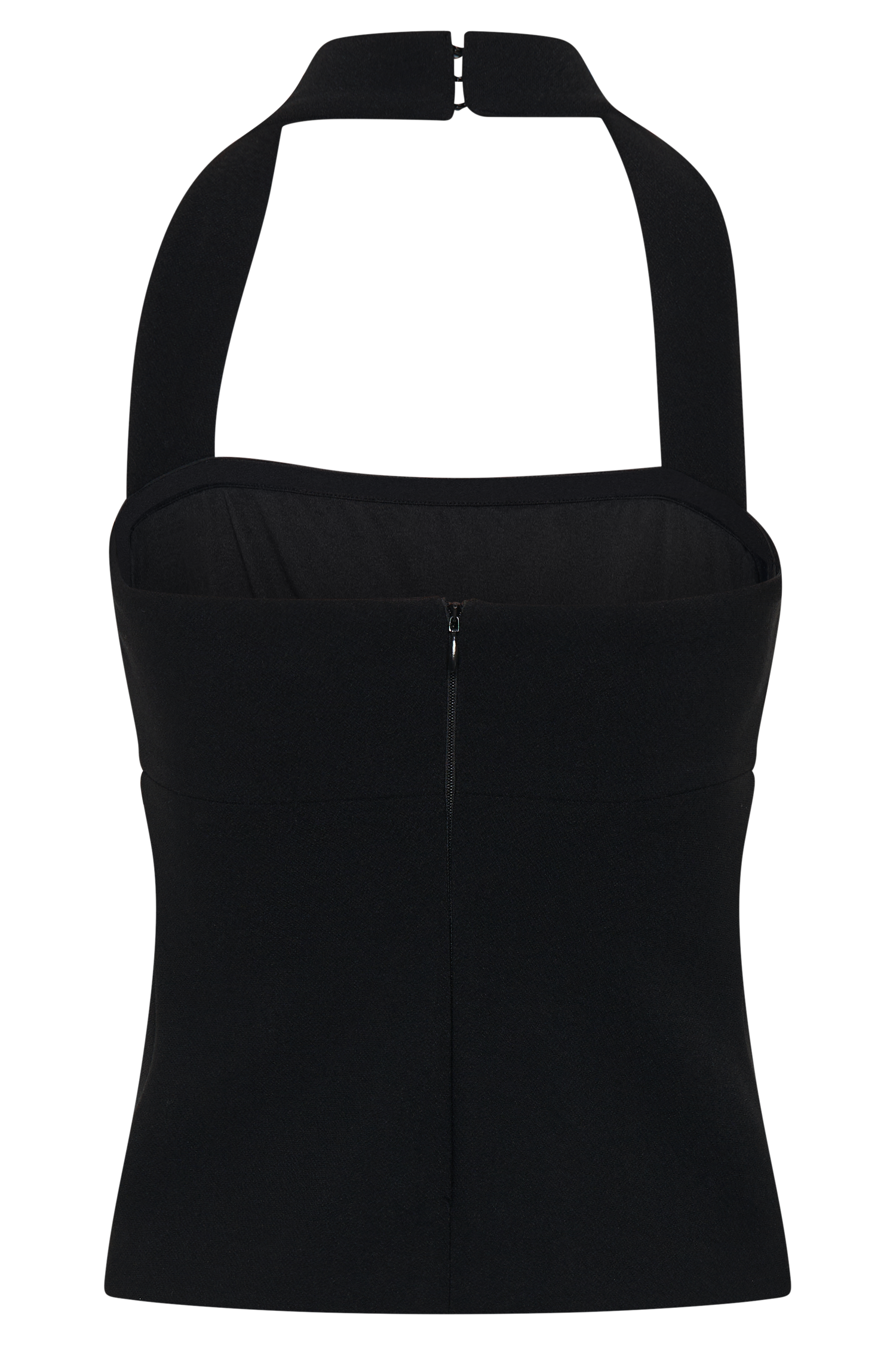 Amelita Suiting Halter Top - Black、mySite、solidvoid