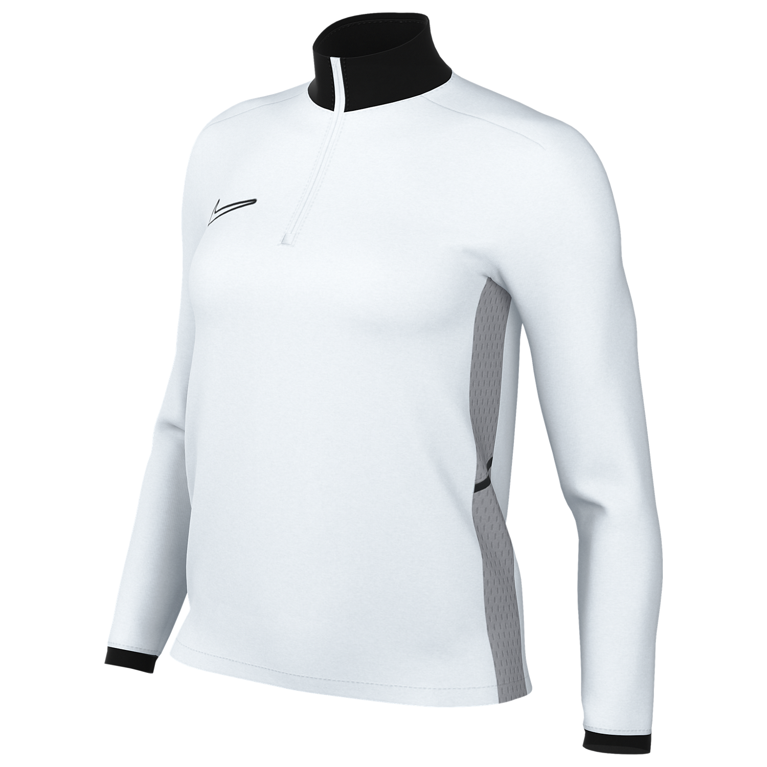 Nike Women's Dri-FIT Academy 25 Drill Top - White、mySite、noshort