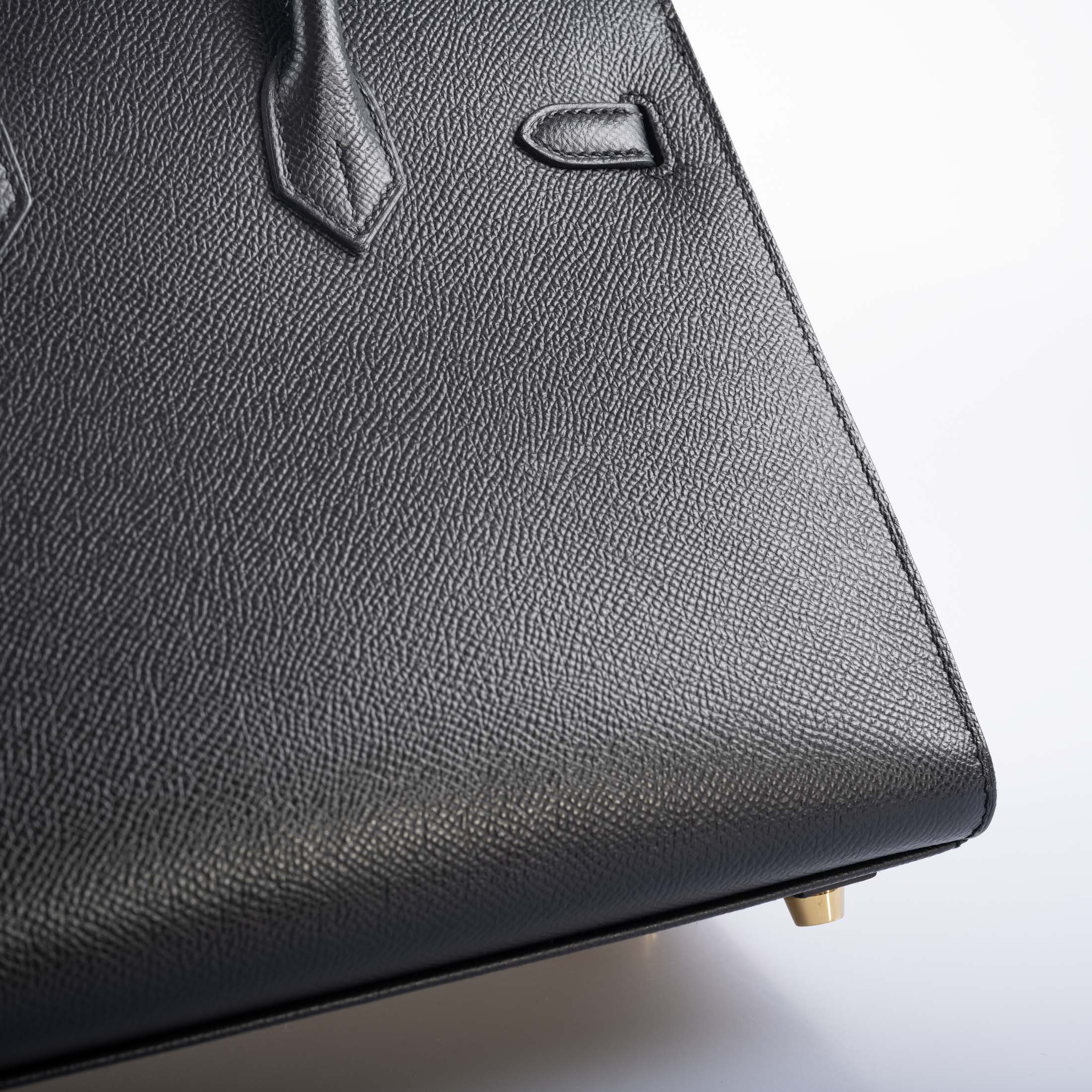 Hermès Birkin 25 Sellier Black Epsom Gold Hardware、mySite、garminoutage.com