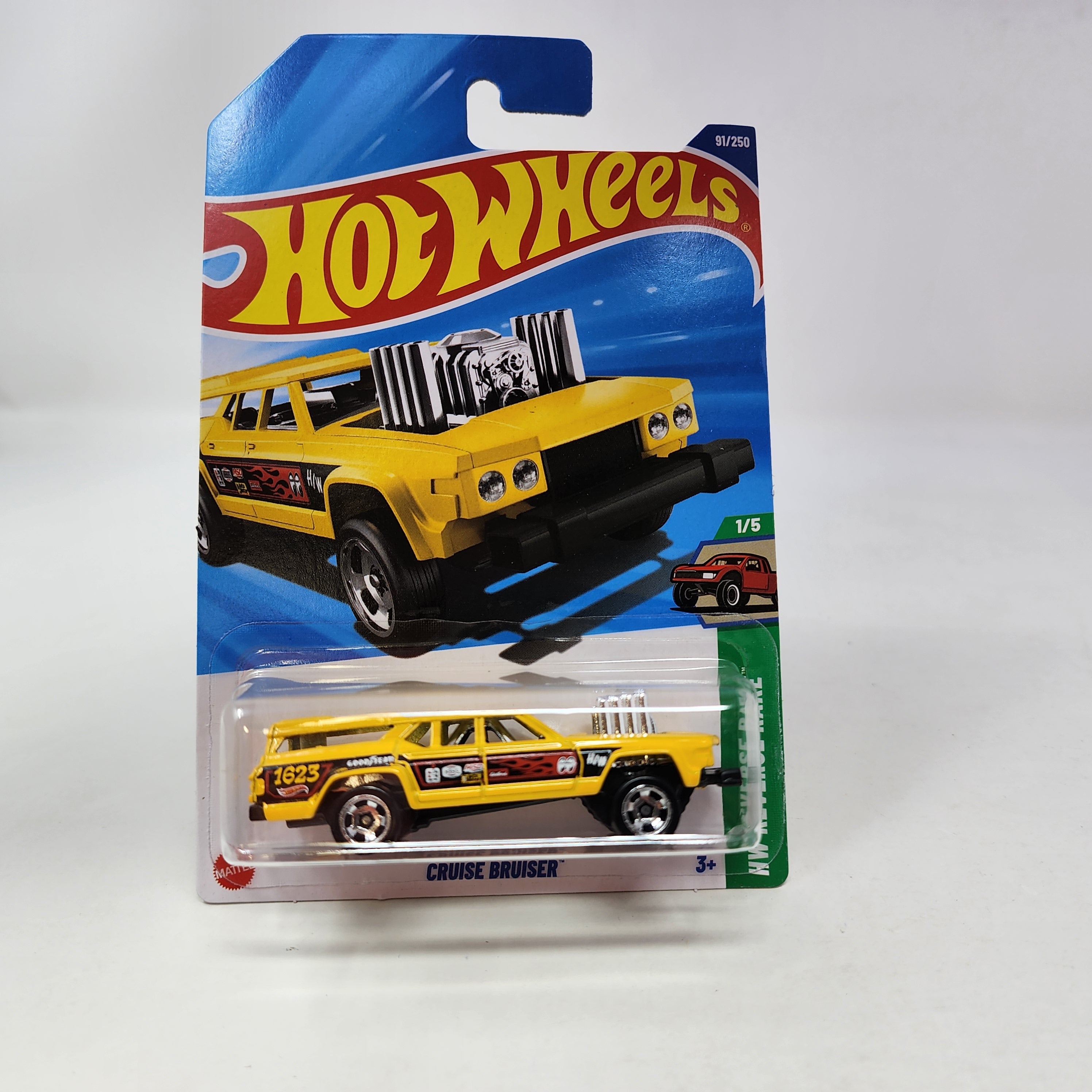 Cruise Bruiser #91 * Yellow * 2025 Hot Wheels NEW! K Case、mySite、hgirdovlk