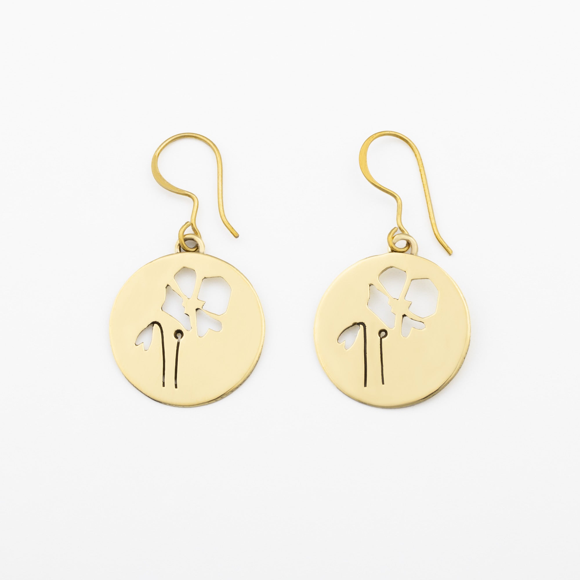 Birth Month Flower Earrings、mySite、camillekostekn