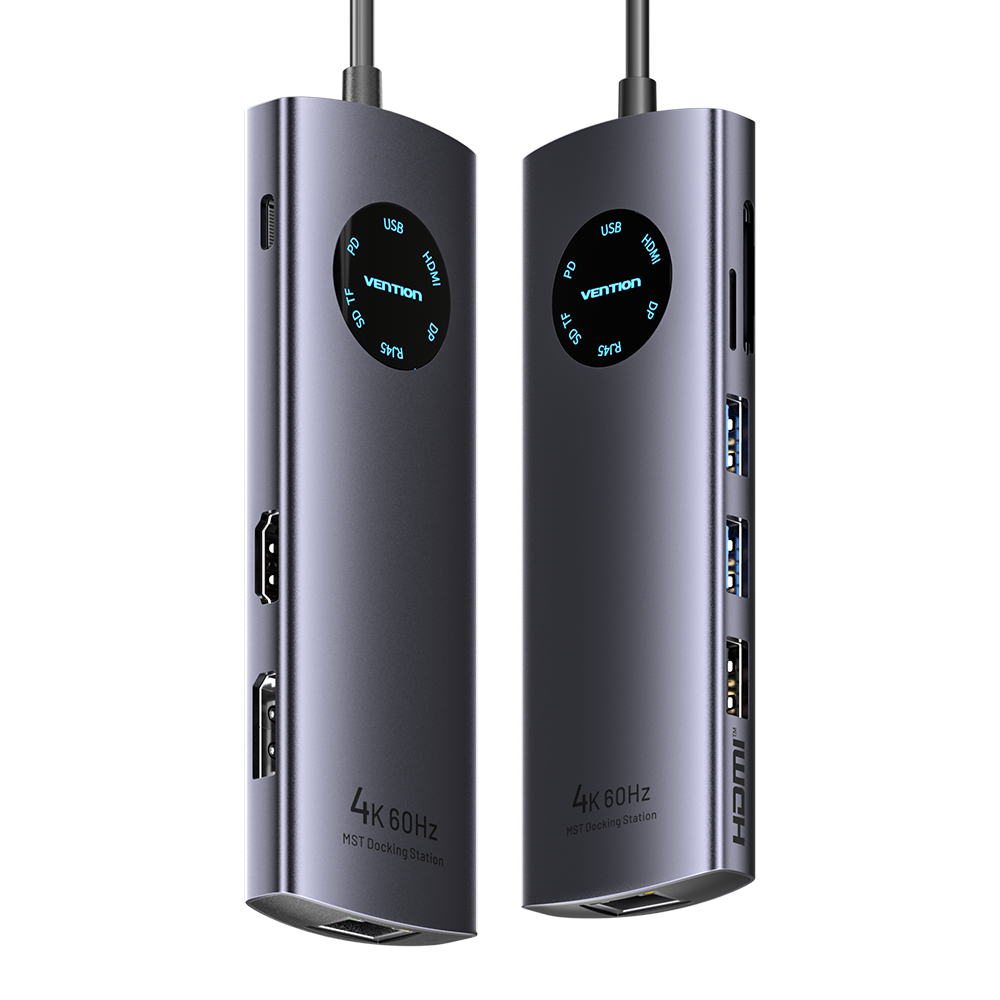 Vention 9-in-1 USB-C MST Docking Station、mySite、fannypackpong
