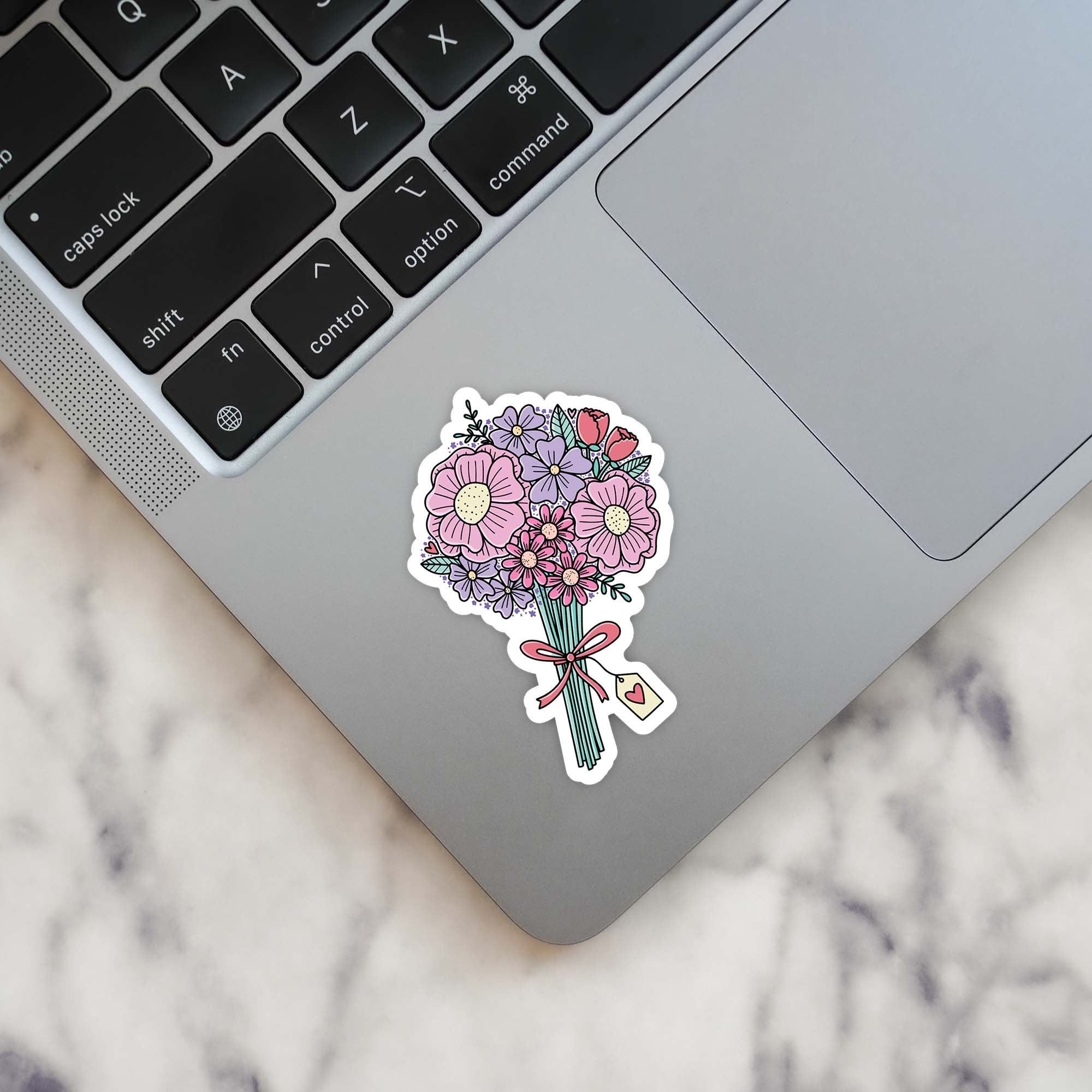  Valentine's Day Flowers Bouquet Sticker、mySite、elrpsem3k