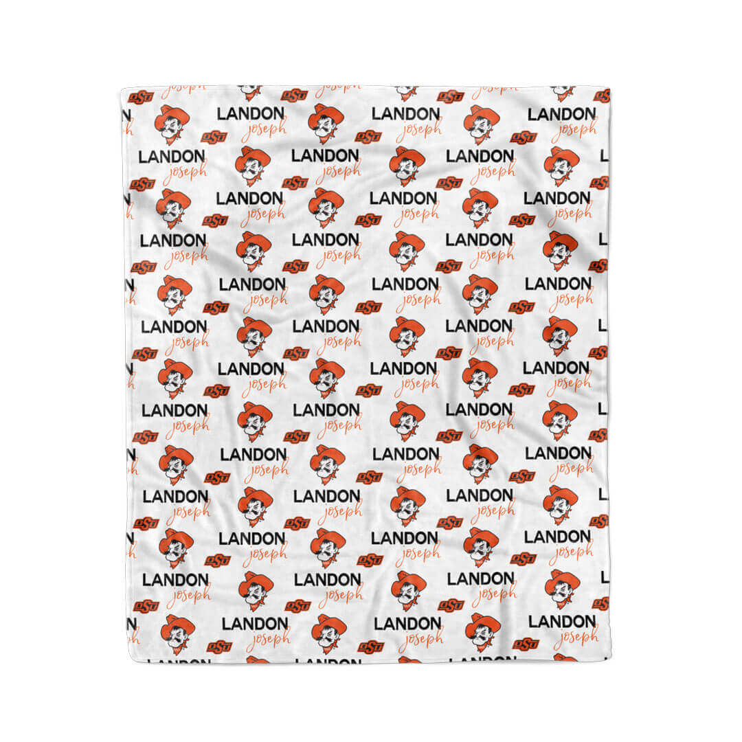  Oklahoma State University | OSU Personalized Kids Blanket、mySite、layawaytickets