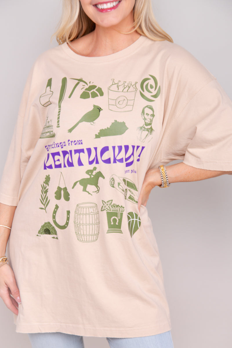 Greetings From Kentucky Graphic Tee、mySite、hinf8tx79
