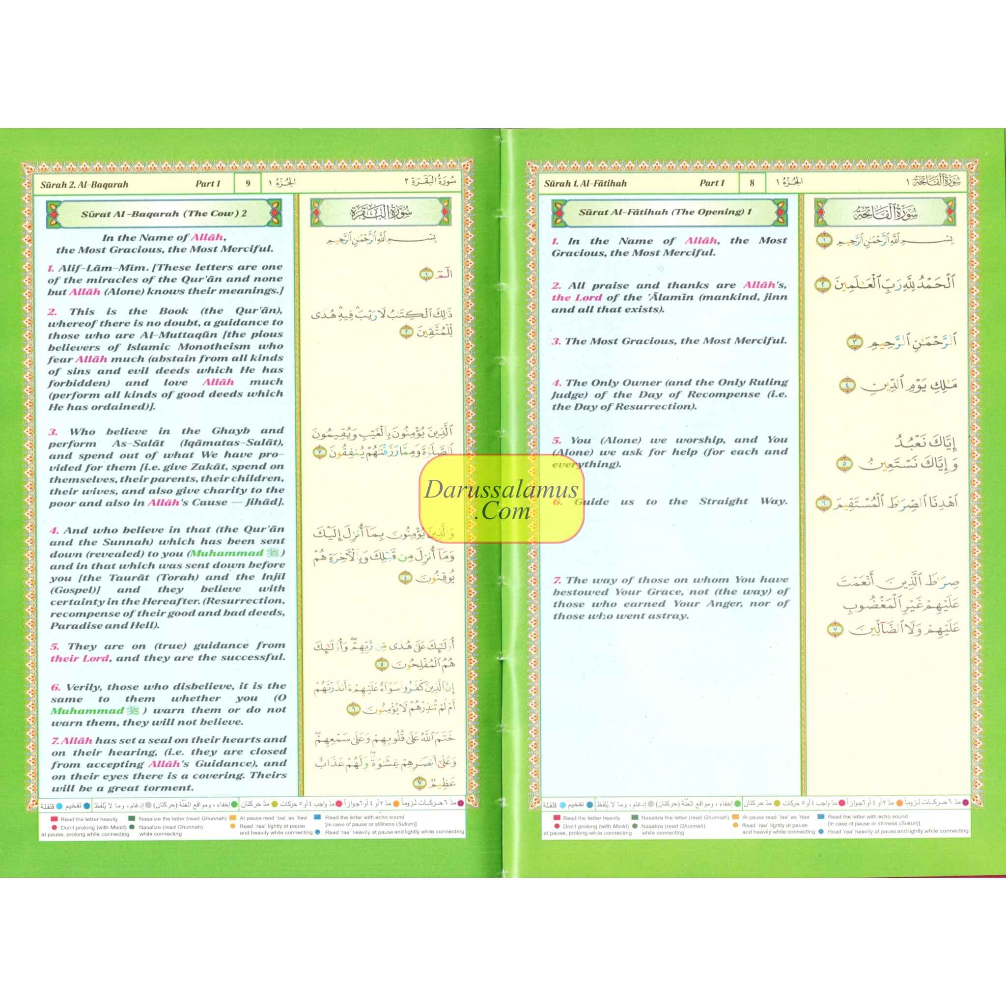 Translation of the Meanings of The Noble Quran in the English Language Tajweed Quran、mySite、topwebapps