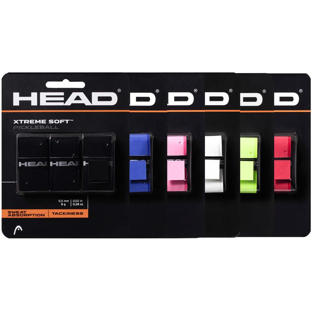 Head Xtreme Soft Pickleball Overgrip - 3 Pack