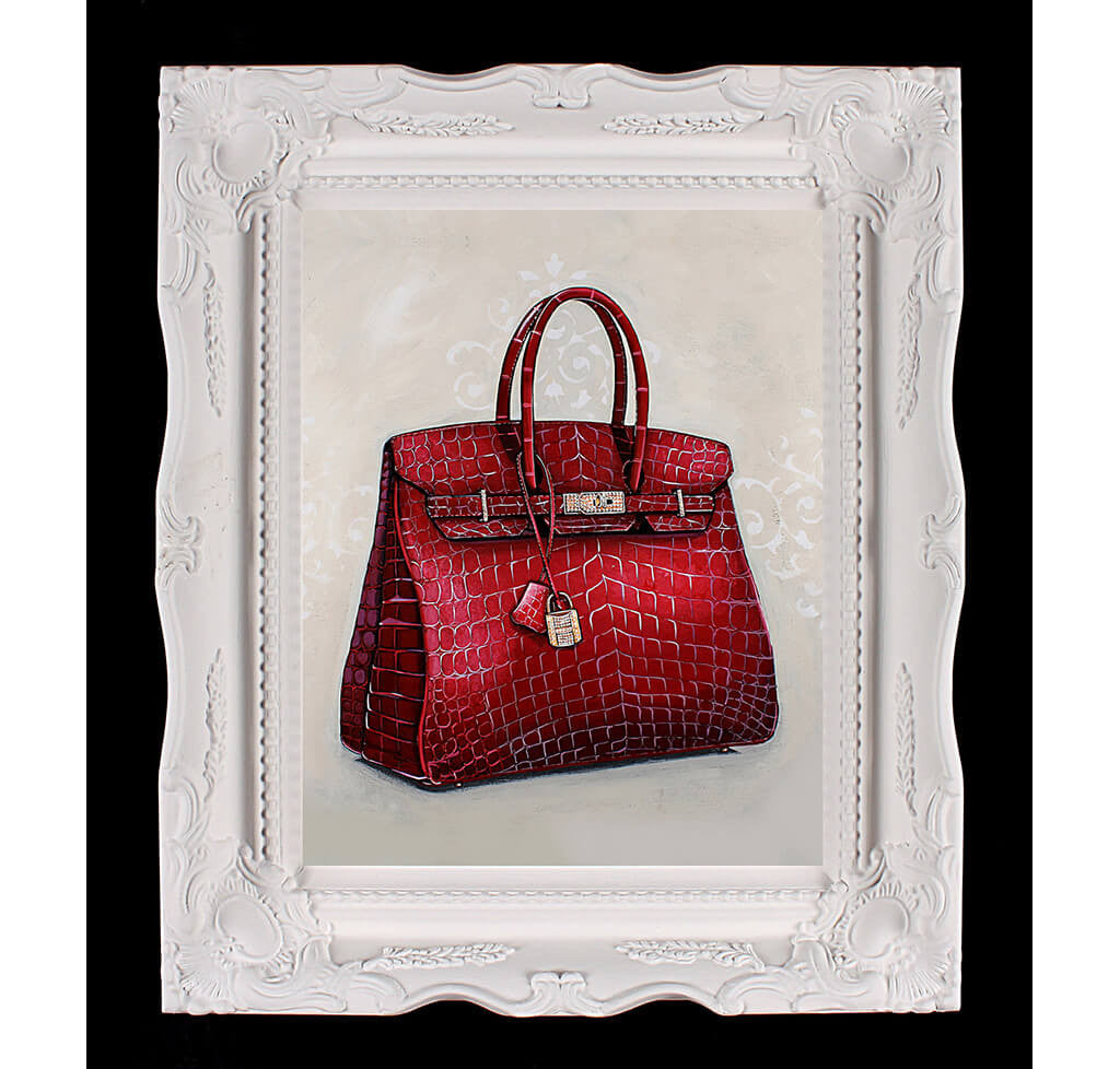 Small Limited Edition Rouge Hermès Birkin Giclée、mySite、garminoutage.com