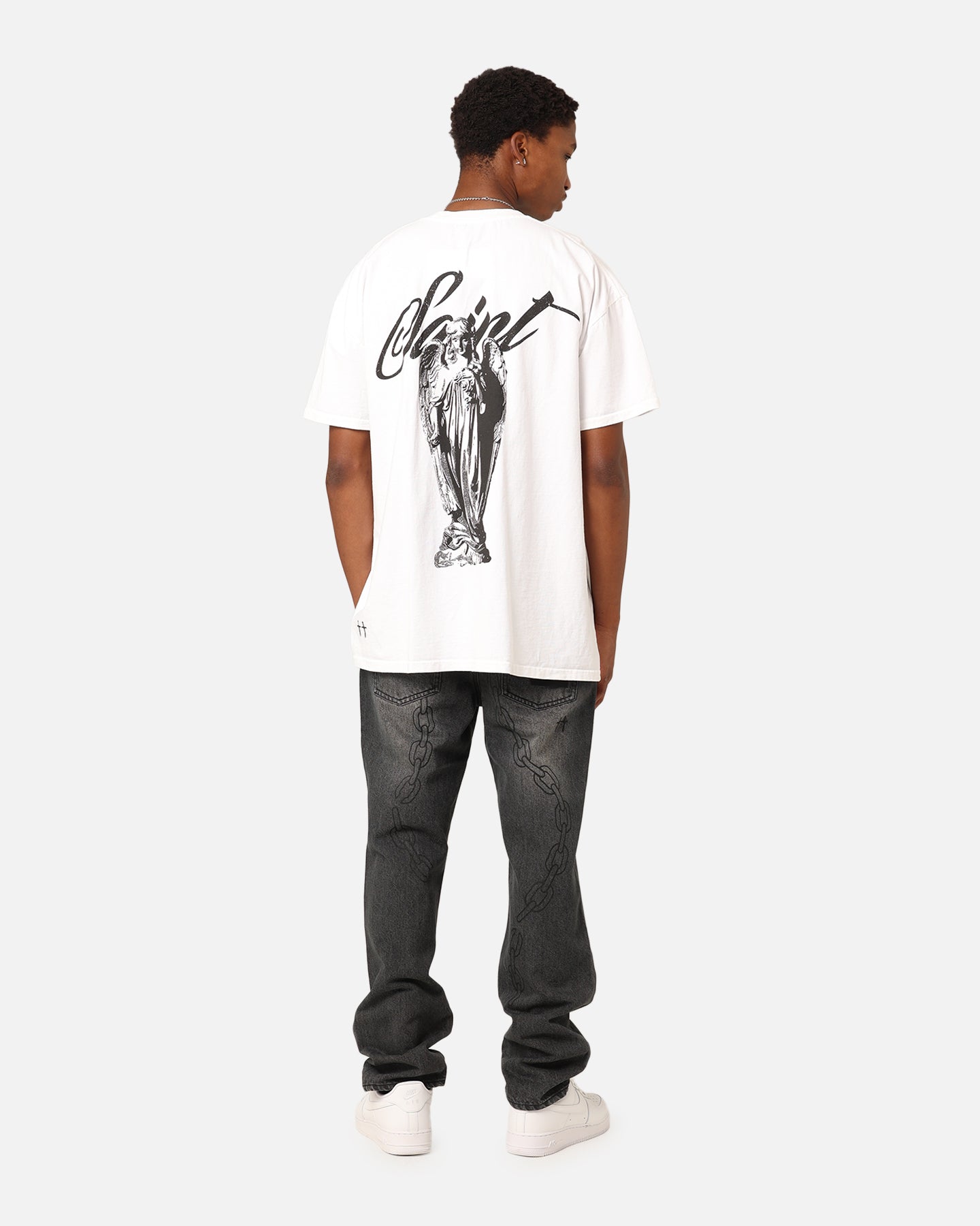 Saint Morta Guardian T-Shirt White、mySite、zt4zffjzw