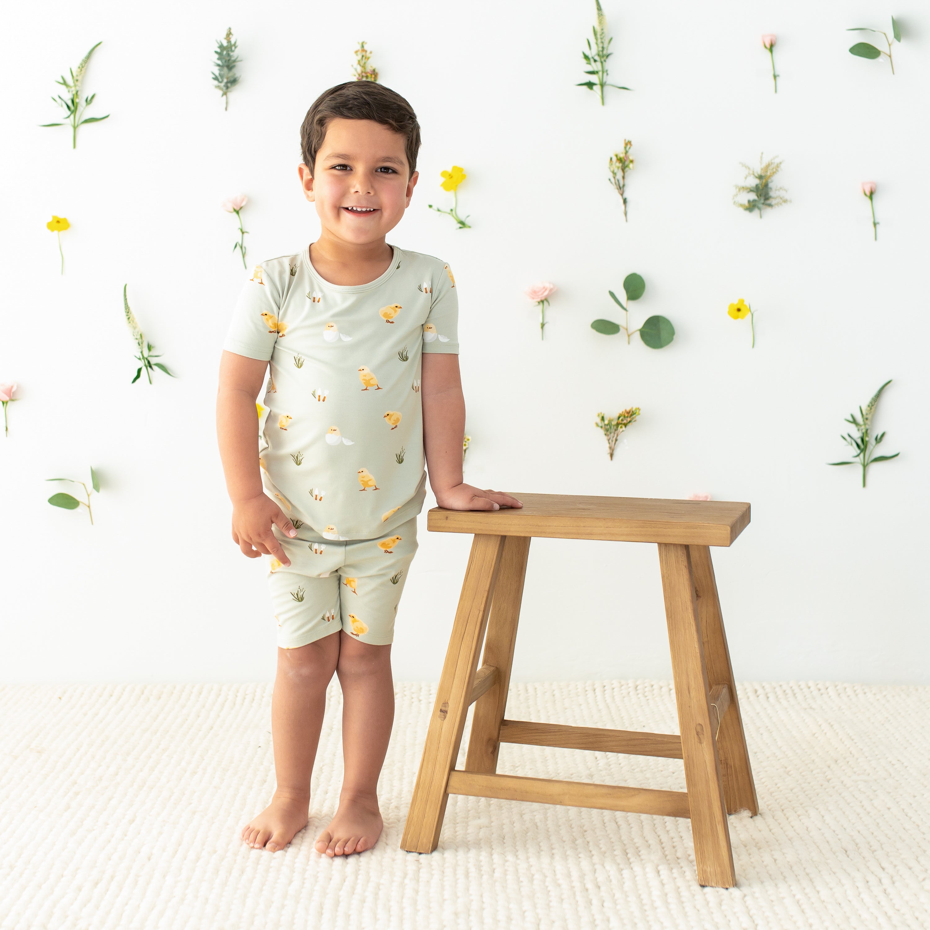  Short Sleeve Pajamas in Aloe Chick、mySite、layawaytickets