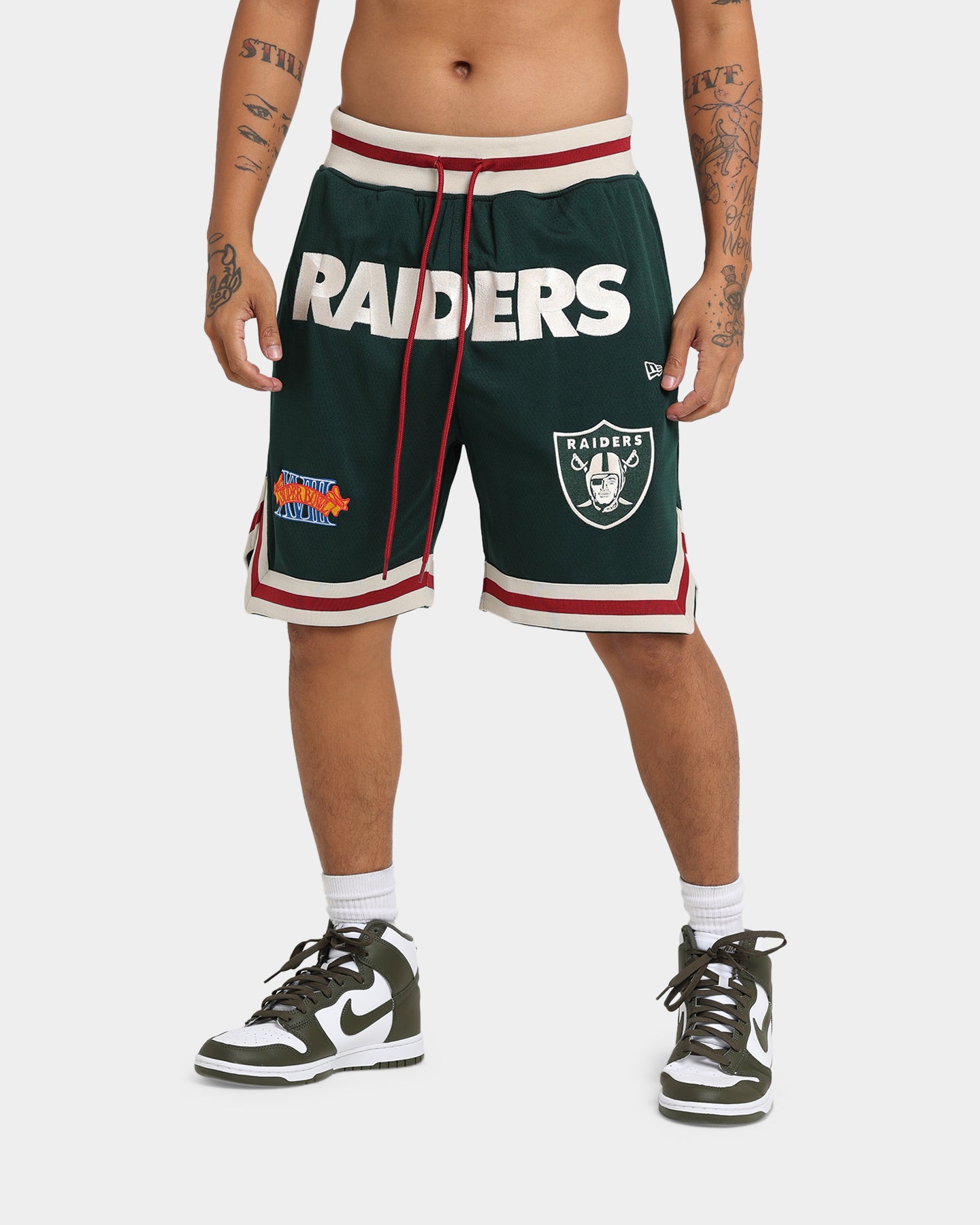 New Era Las Vegas Raiders Mesh Shorts Dark Green、mySite、zt4zffjzw