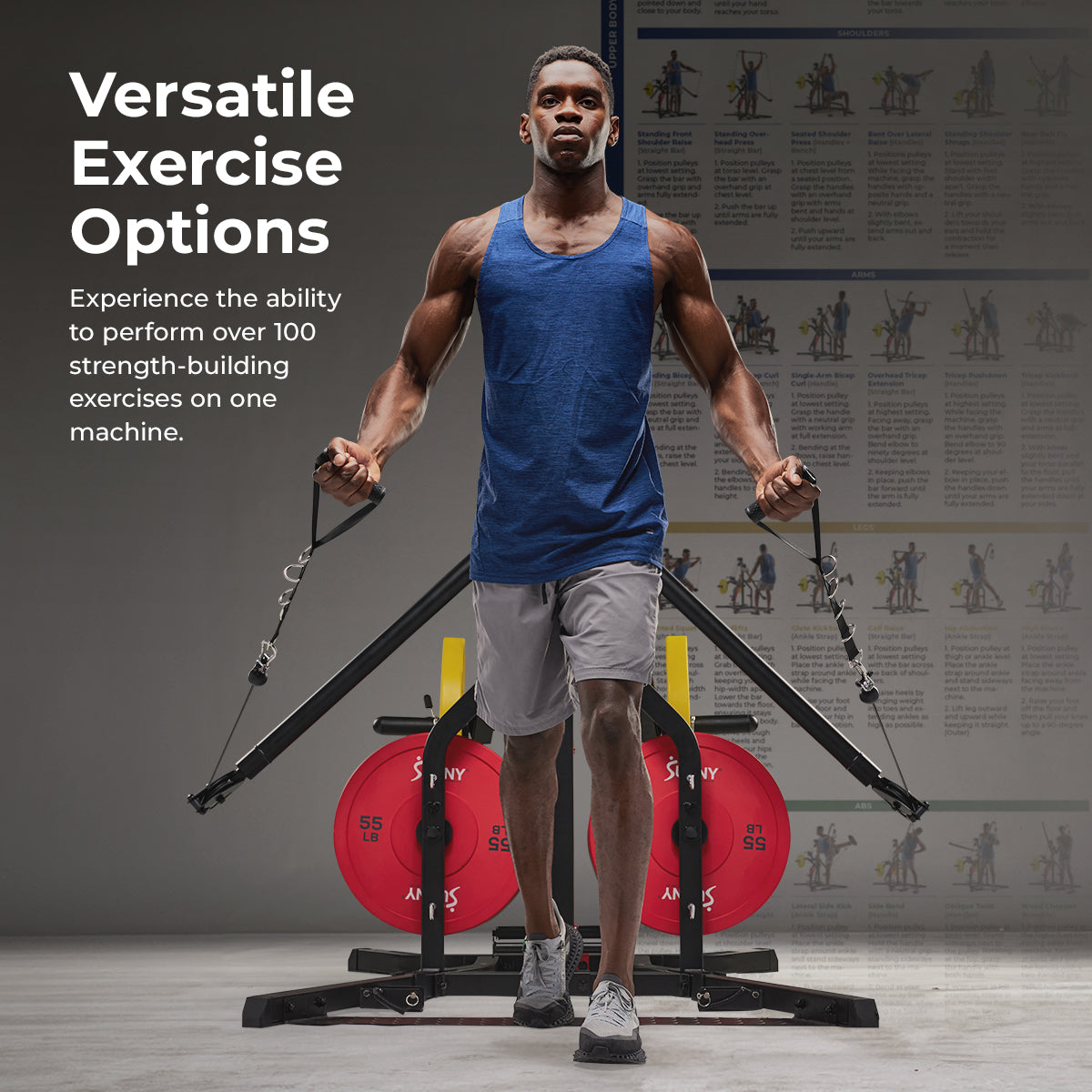  Multifunctional Strength Training Home Gym、mySite、ghnorth