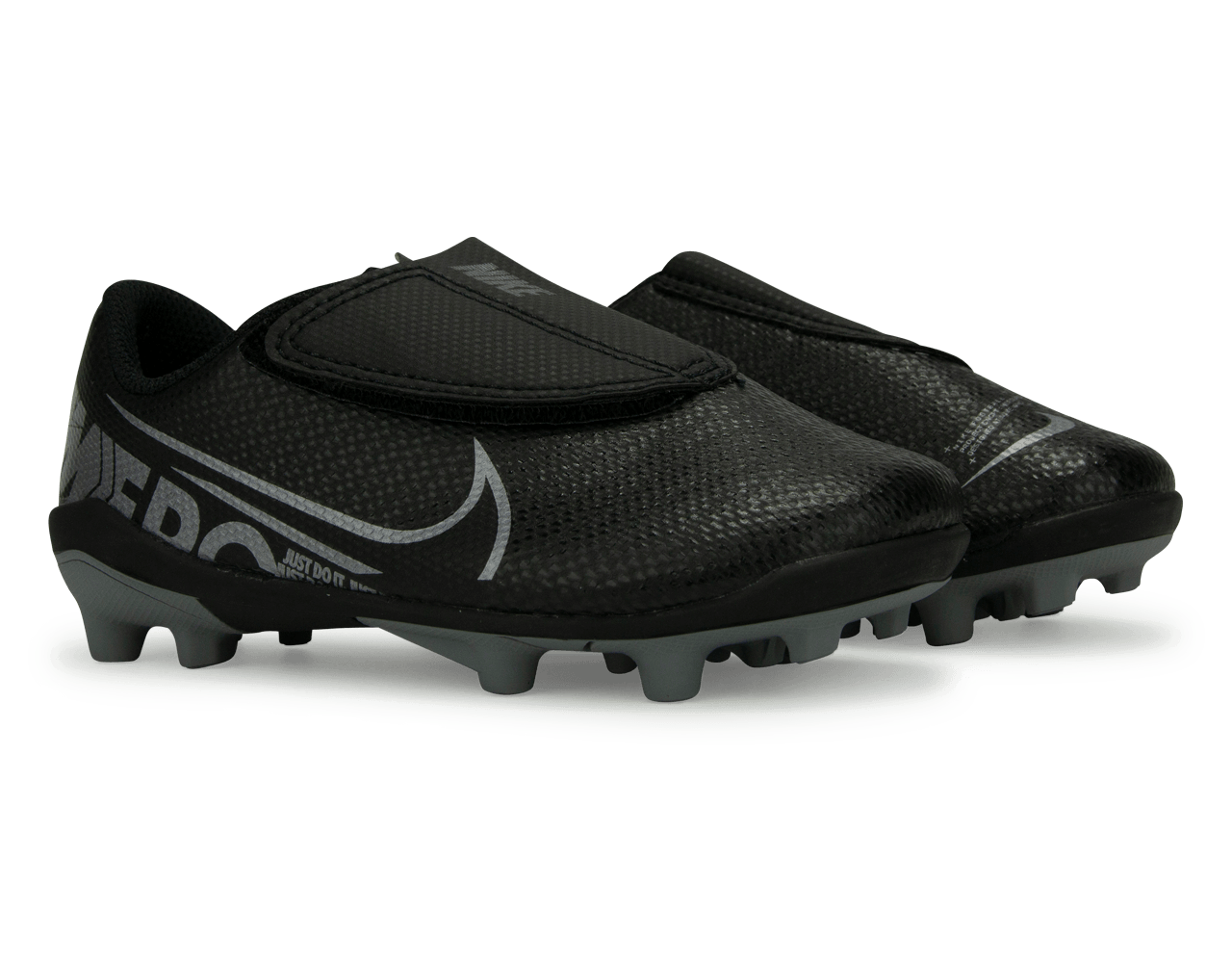 Nike Kids Mercurial Vapor 13 Club MG Black/Metalic Cool Grey、mySite、noshort