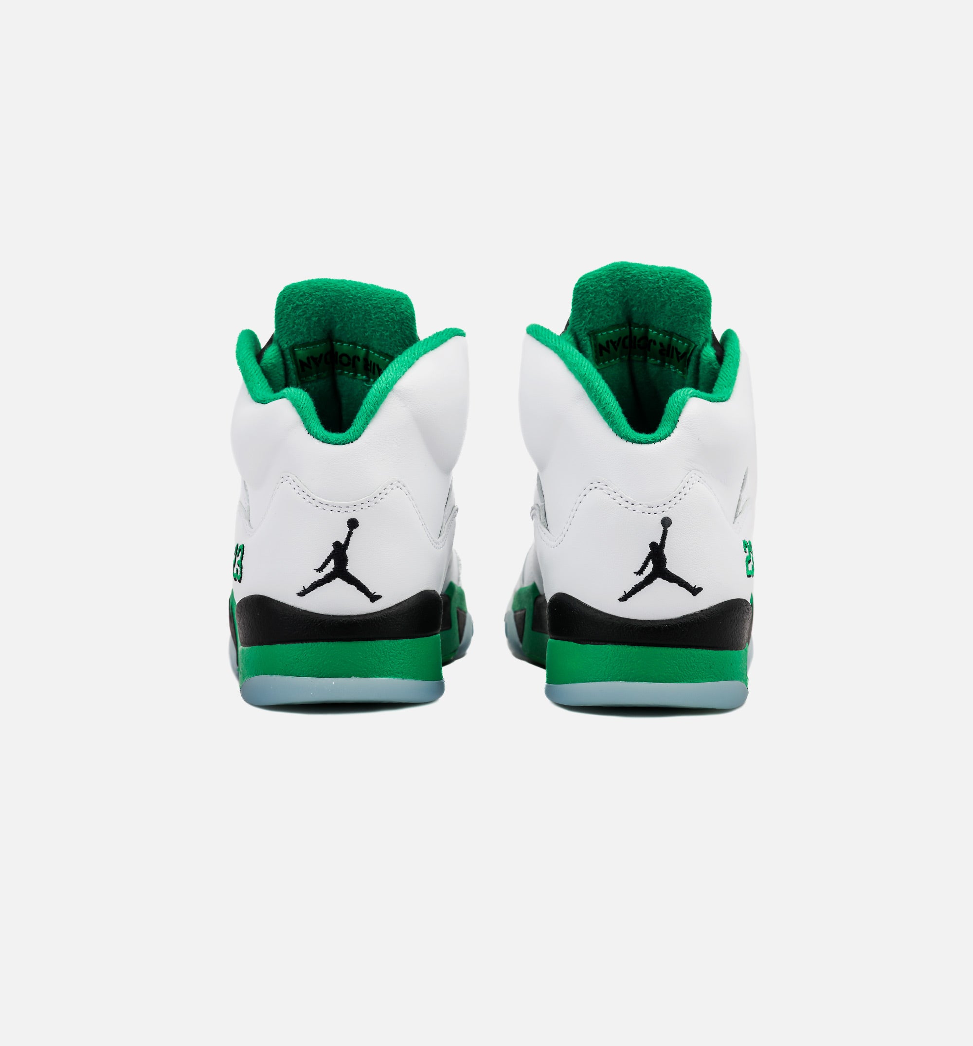 Air Jordan 5 Retro Lucky Green Womens Lifestyle Shoe - White/Lucky Green/Black/Ice Blue、mySite、dreamappss
