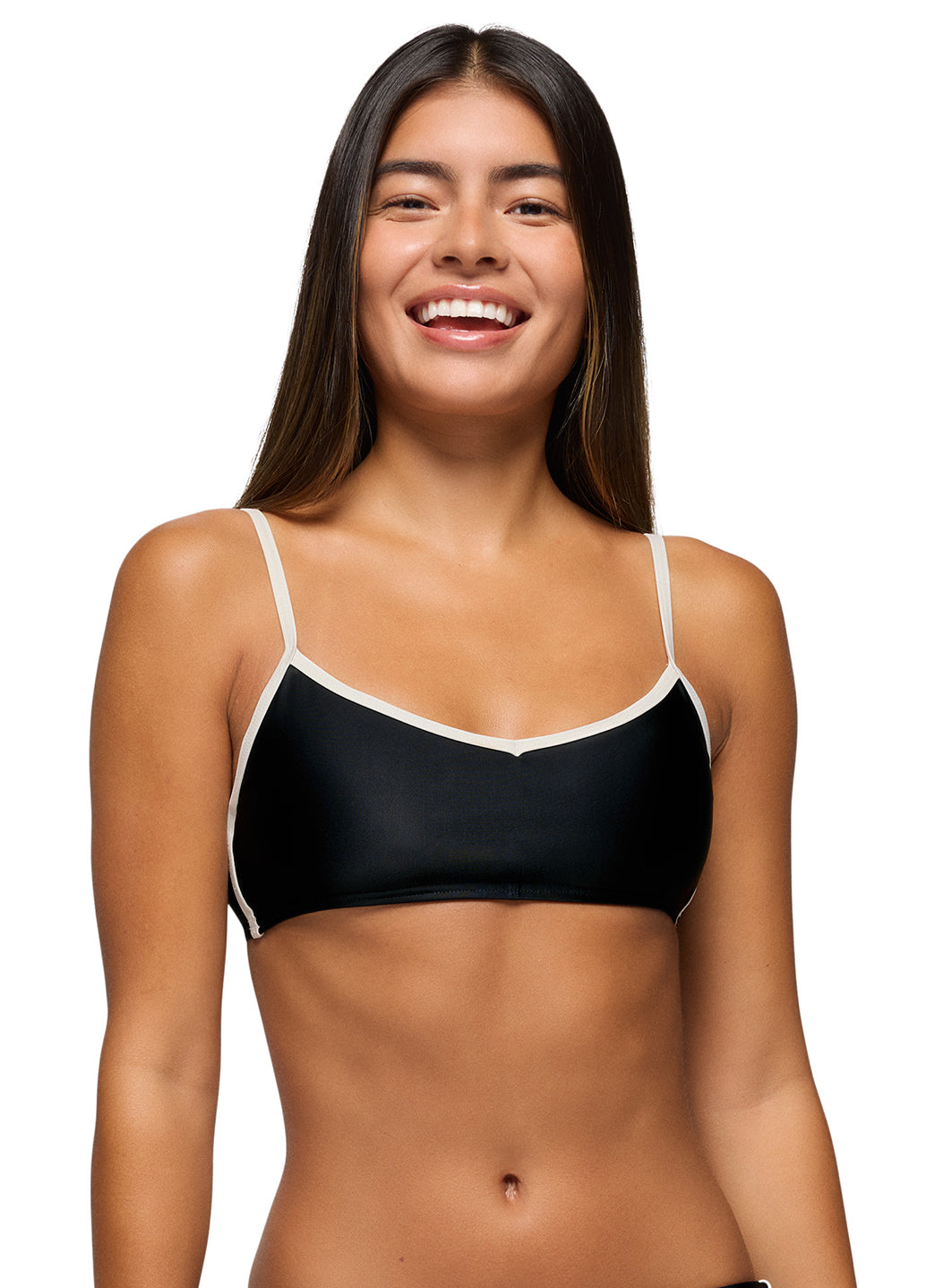 prAna Women's Solid Tropic Kiss Bikini Top、mySite、noshort