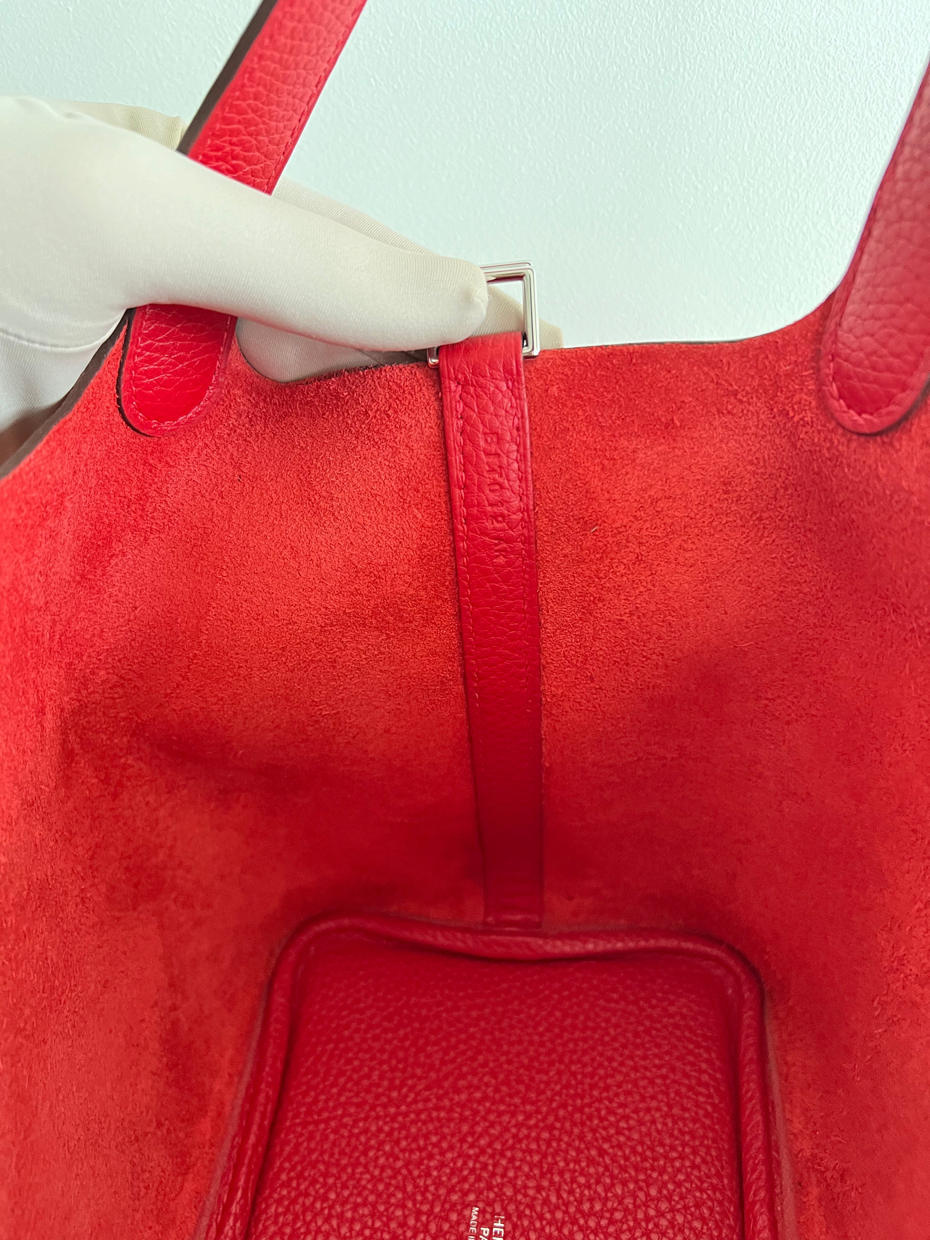 Hermès Picotin 18cm Rouge Casaque PHW、mySite、garminoutage.com