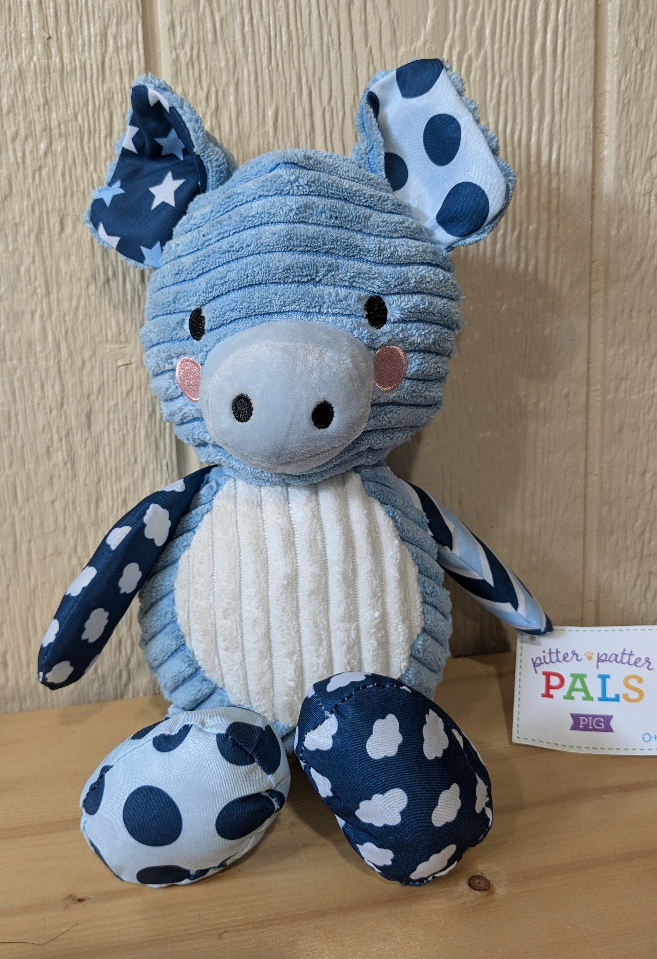 Baby's First Plush Piggy-Blue、mySite、g9winljtr