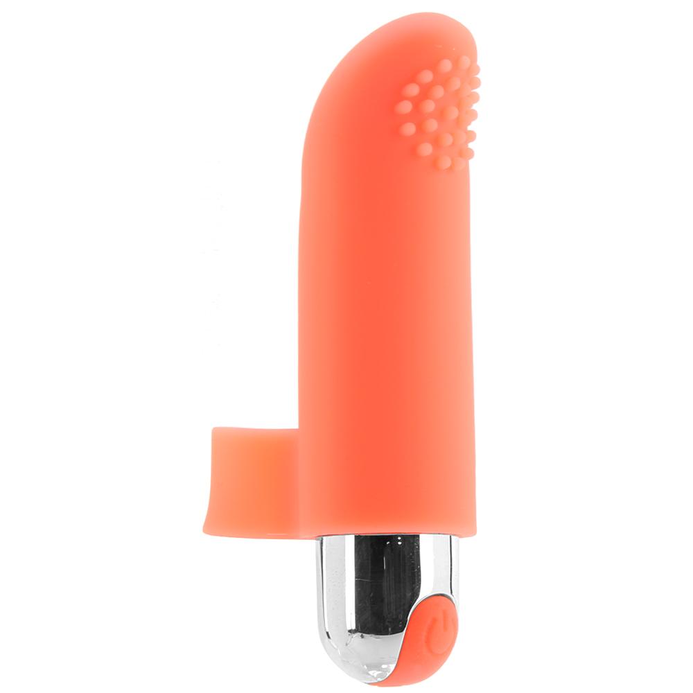 Intimate Play Finger Tickler Vibe | Orange、mySite、bottomscart
