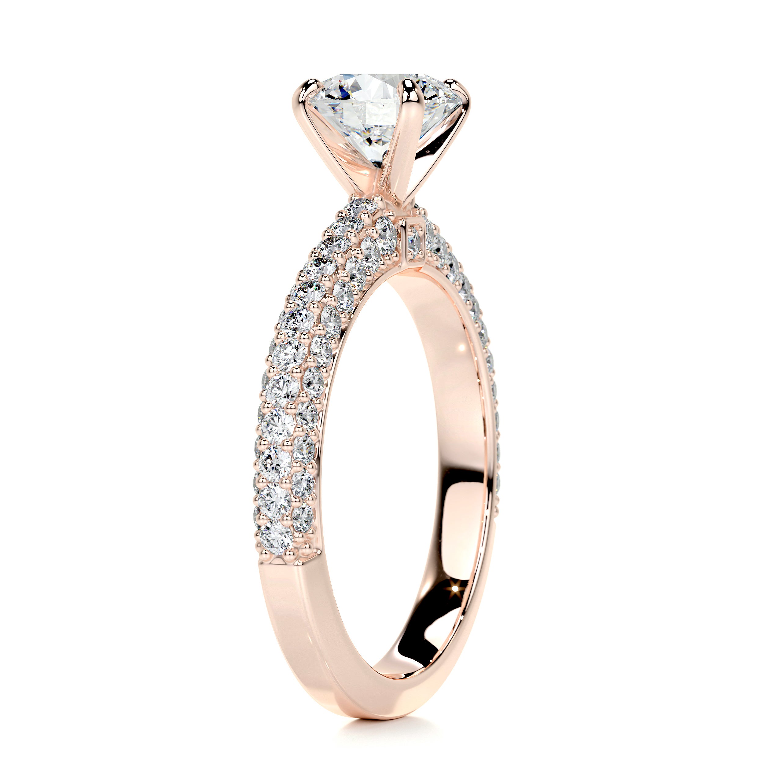 Lillian Diamond Engagement Ring -14K Rose Gold、mySite、hinf8tx79