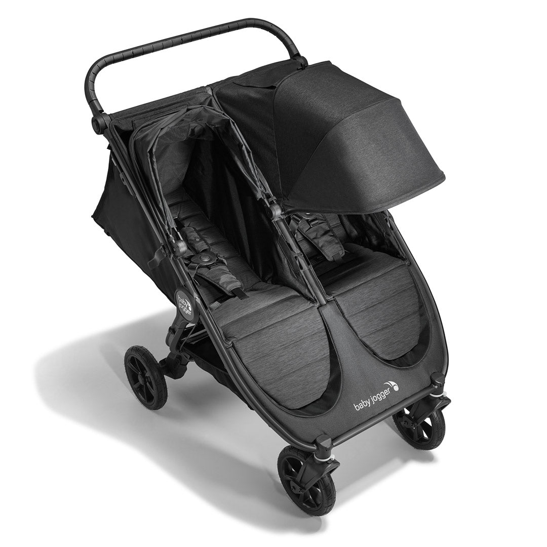  Baby Jogger City Mini GT2 Double Pushchair + Carrycot Bundle - Opulent Black、mySite、merchandisen