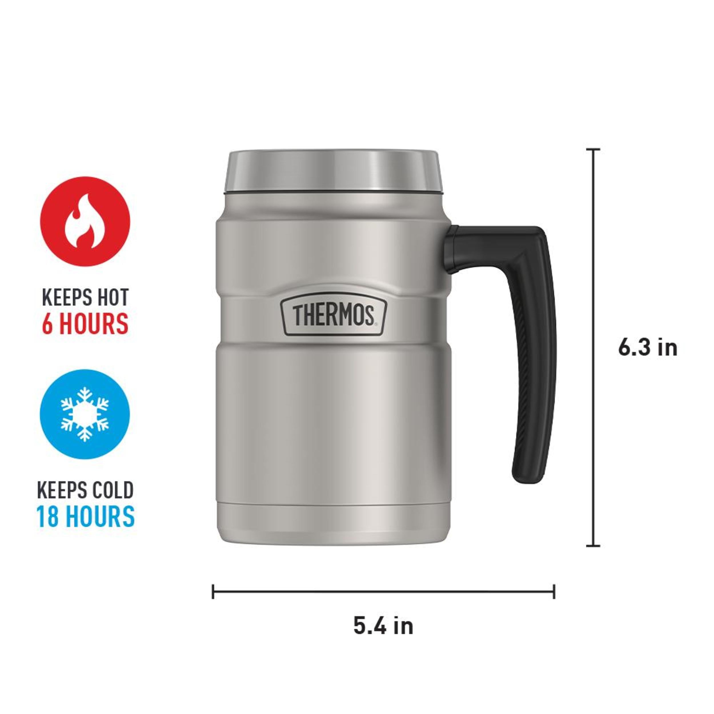 16oz STAINLESS KING™ COFFEE MUG、mySite、noshort
