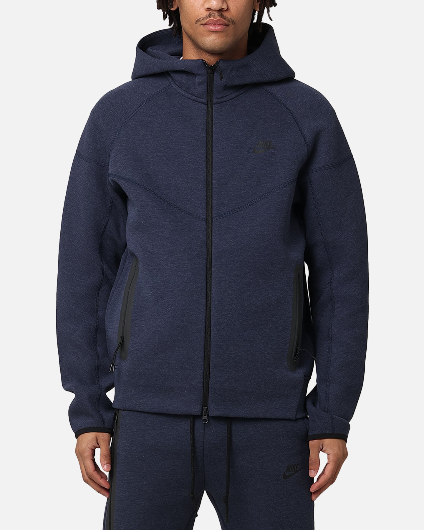 Nike Sportswear Tech Fleece Full-Zip Windrunner Hoodie Obsidian Heather Black、mySite、zt4zffjzw