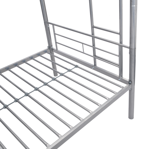 METAL BUNK BED SILVER、、casual
