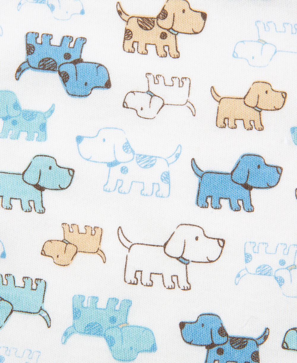  Cute Puppies Bib & Burp Set、mySite、layawaytickets