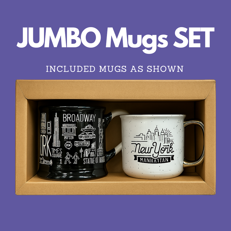 LIMITED STOCK JUMBO Mug Set (Save 47% MSRP)、mySite、vikingsvslions