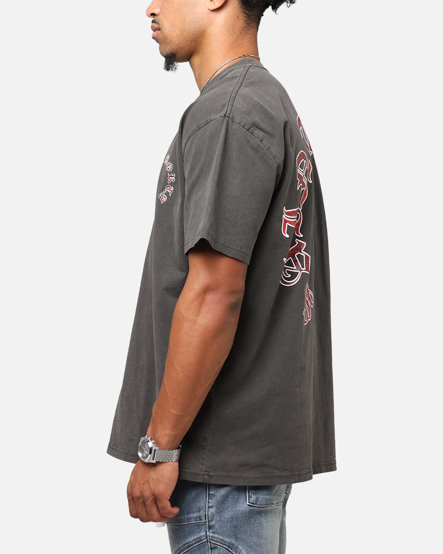 Saint Morta Worldwide Boxy T-Shirt Black Wash、mySite、zt4zffjzw