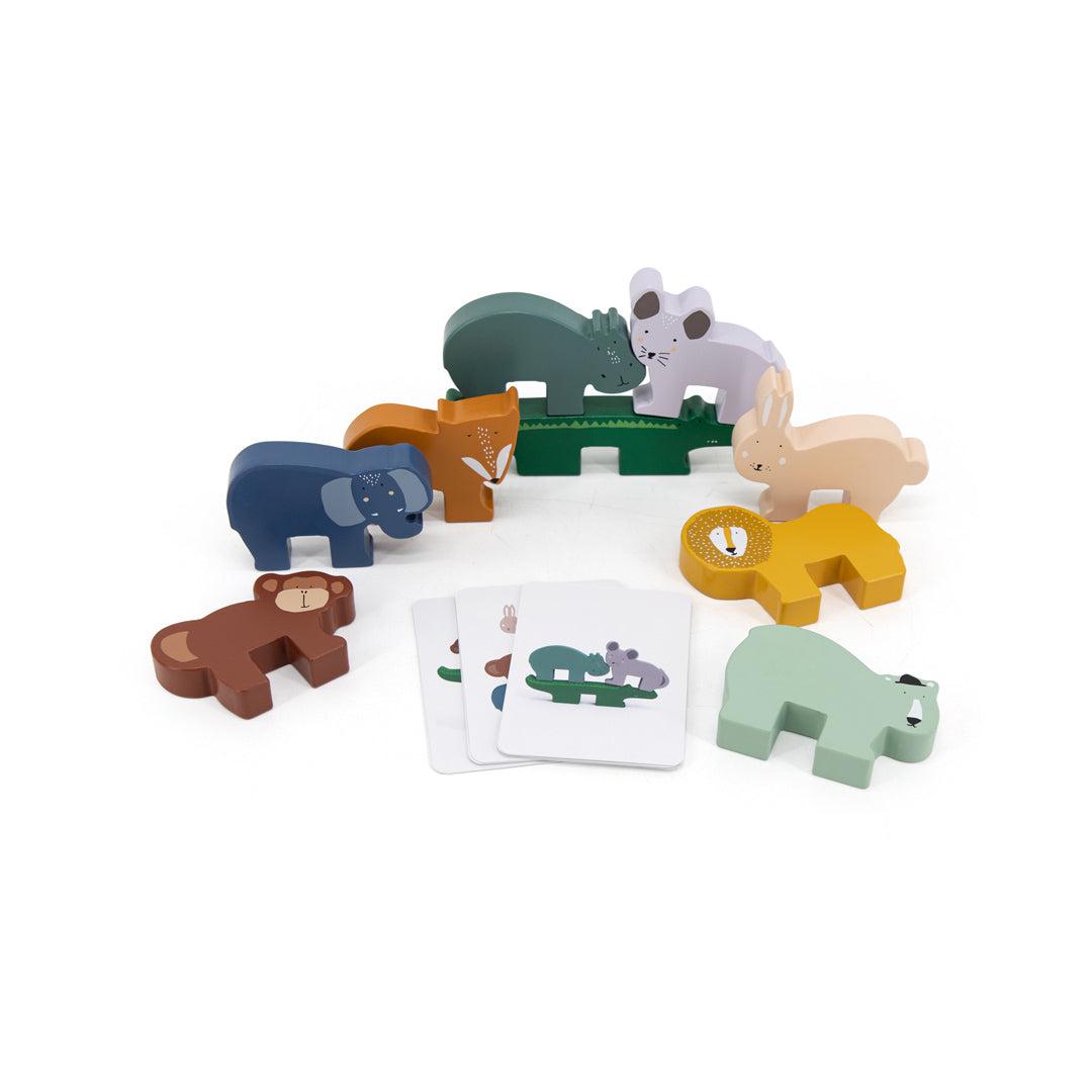  Trixie Wooden Animal Stacking Game、mySite、merchandisen