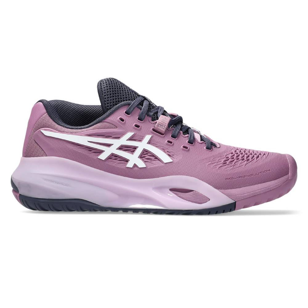 Asics Gel Resolution X Wide Women's Tennis Shoe (Ube Pink/White)