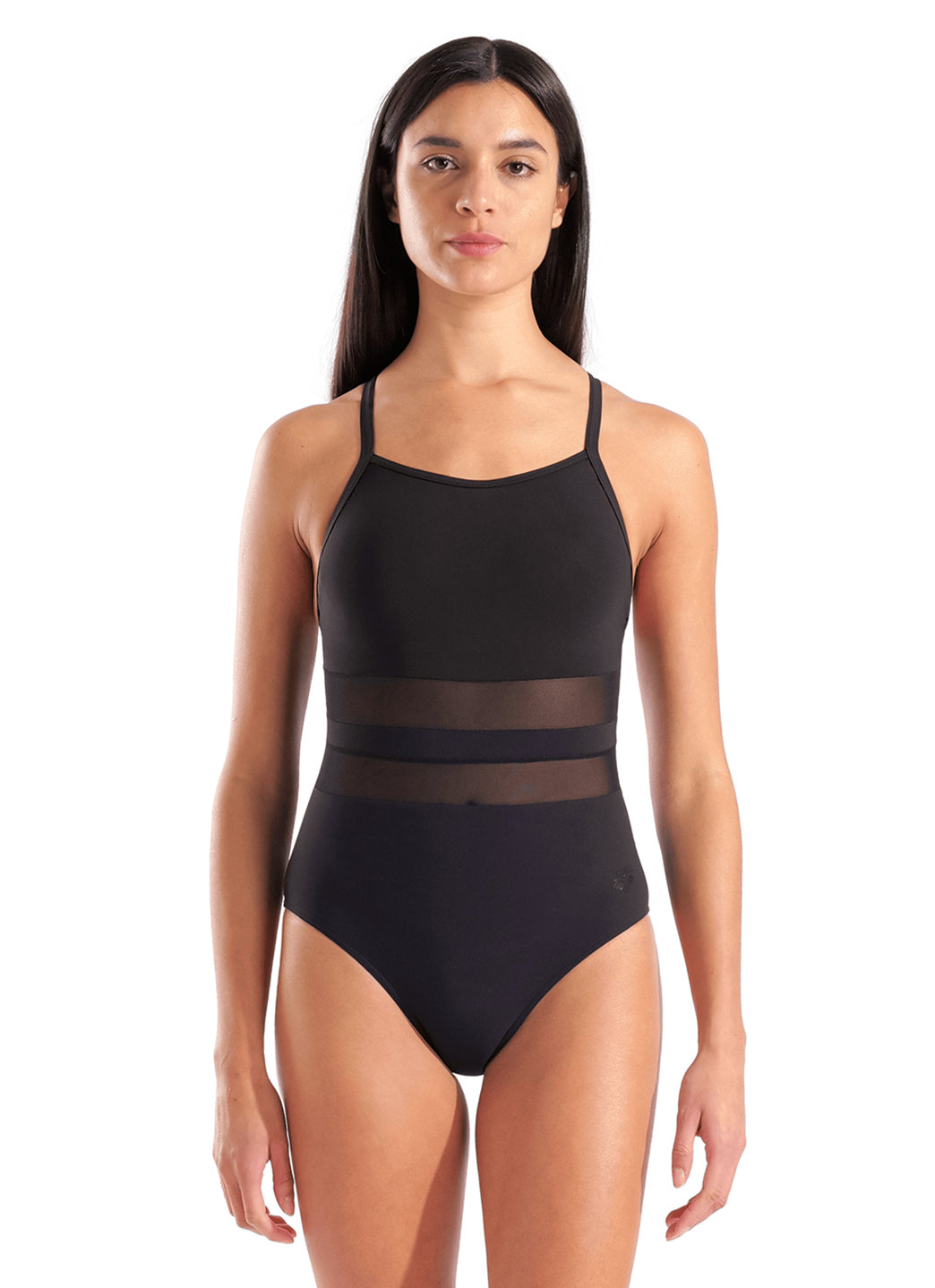Arena Women's Mesh Equals V-Back One Piece Swimsuit、mySite、noshort