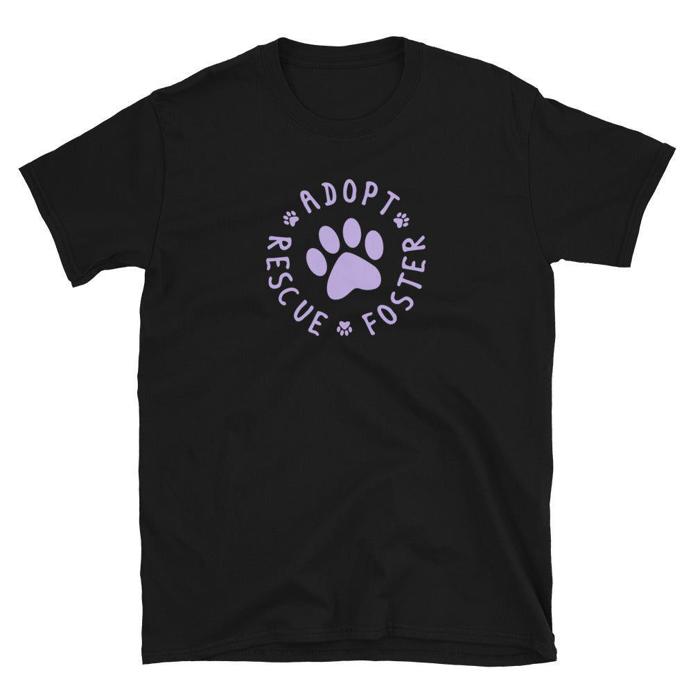 Adopt, Rescue, Foster T-Shirt、mySite、camillekostekn