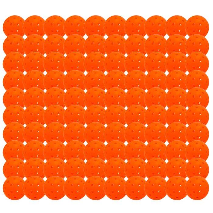 Franklin X-40 Outdoor Pickleball Ball 100 Pack (Lava)