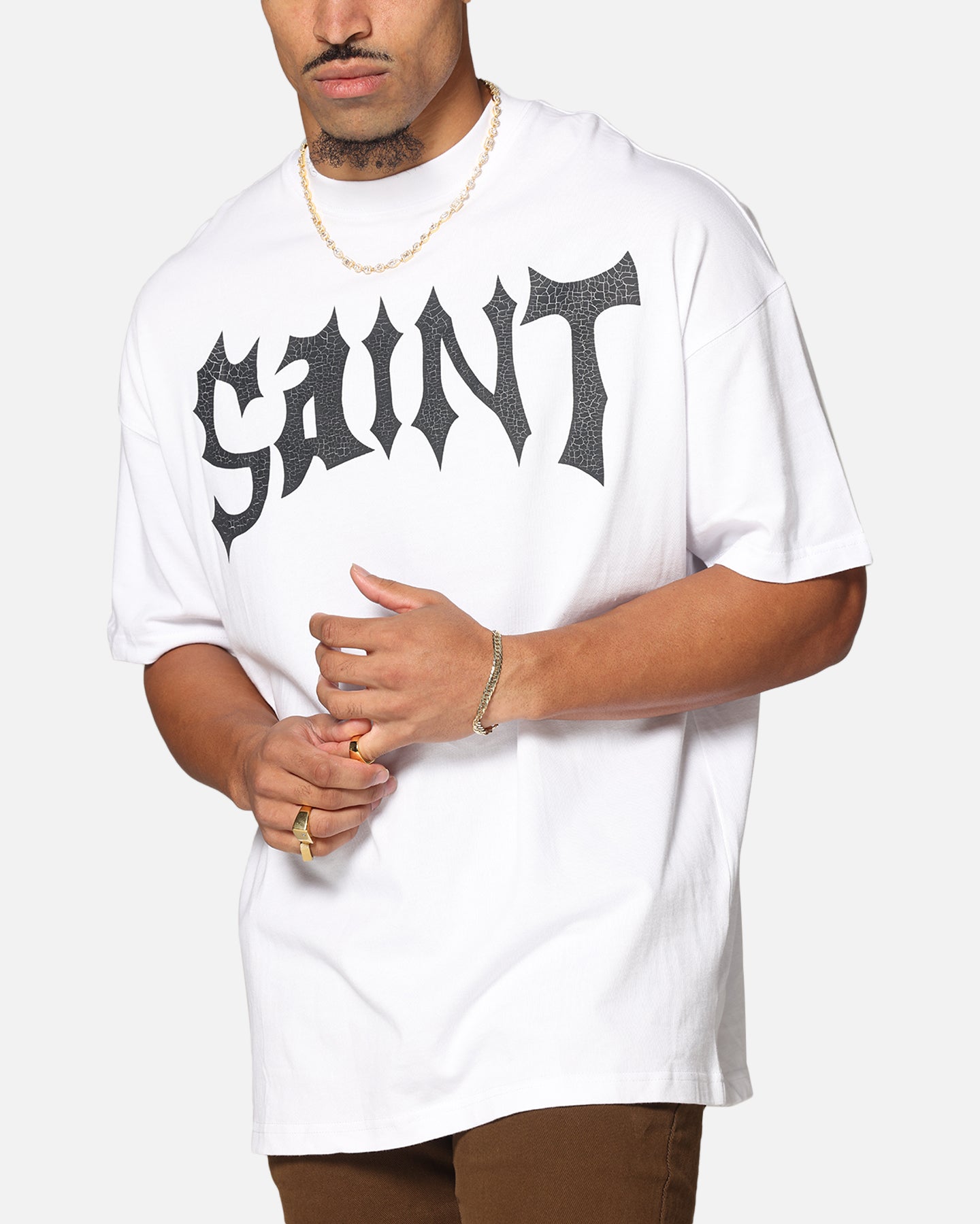 Saint Morta Dynasty Boxy T-Shirt White、mySite、zt4zffjzw
