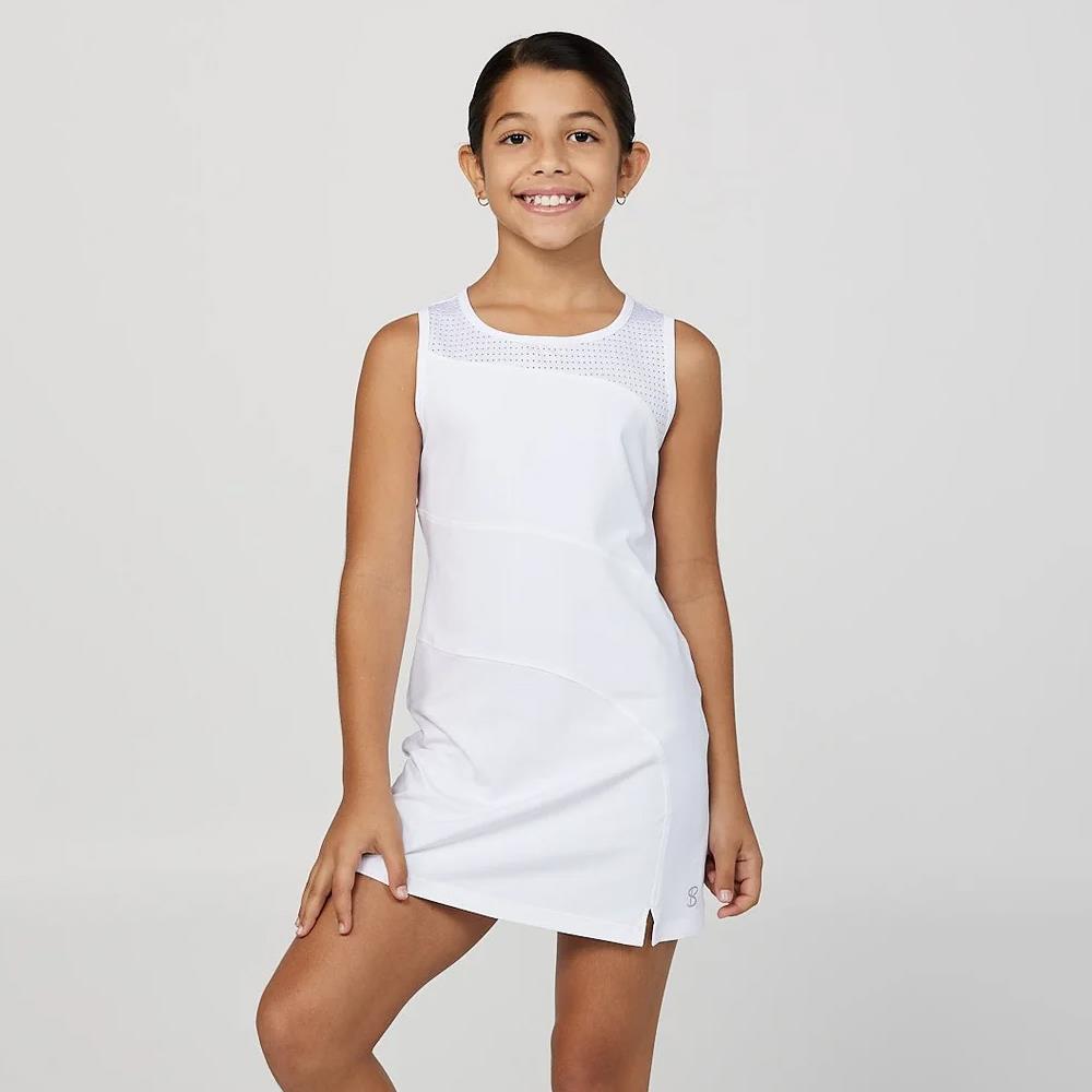 Sofibella Girls On The Dot Dress - White