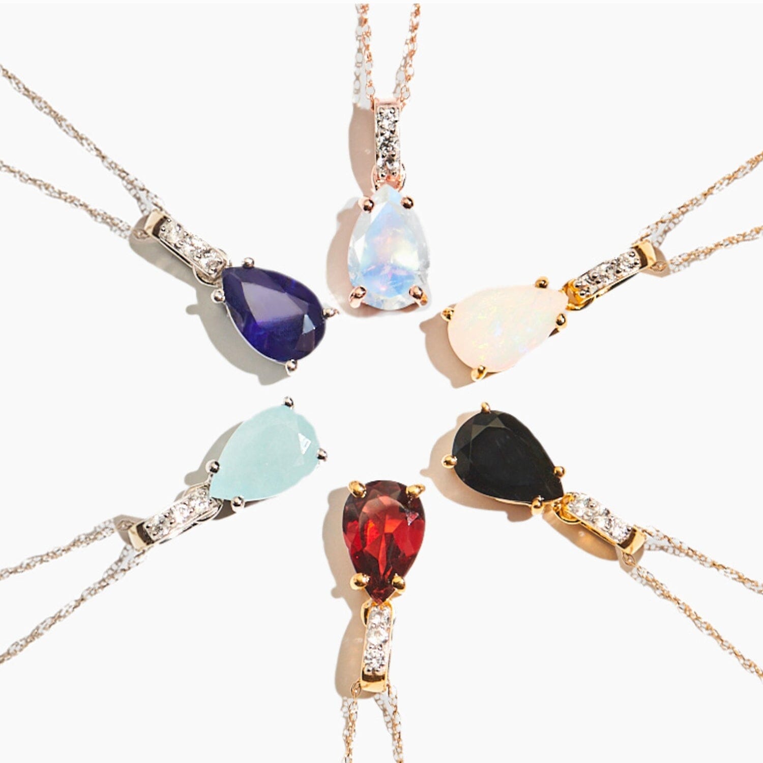 Pisces Zodiac & February Birthstone Necklaces、mySite、hinf8tx79