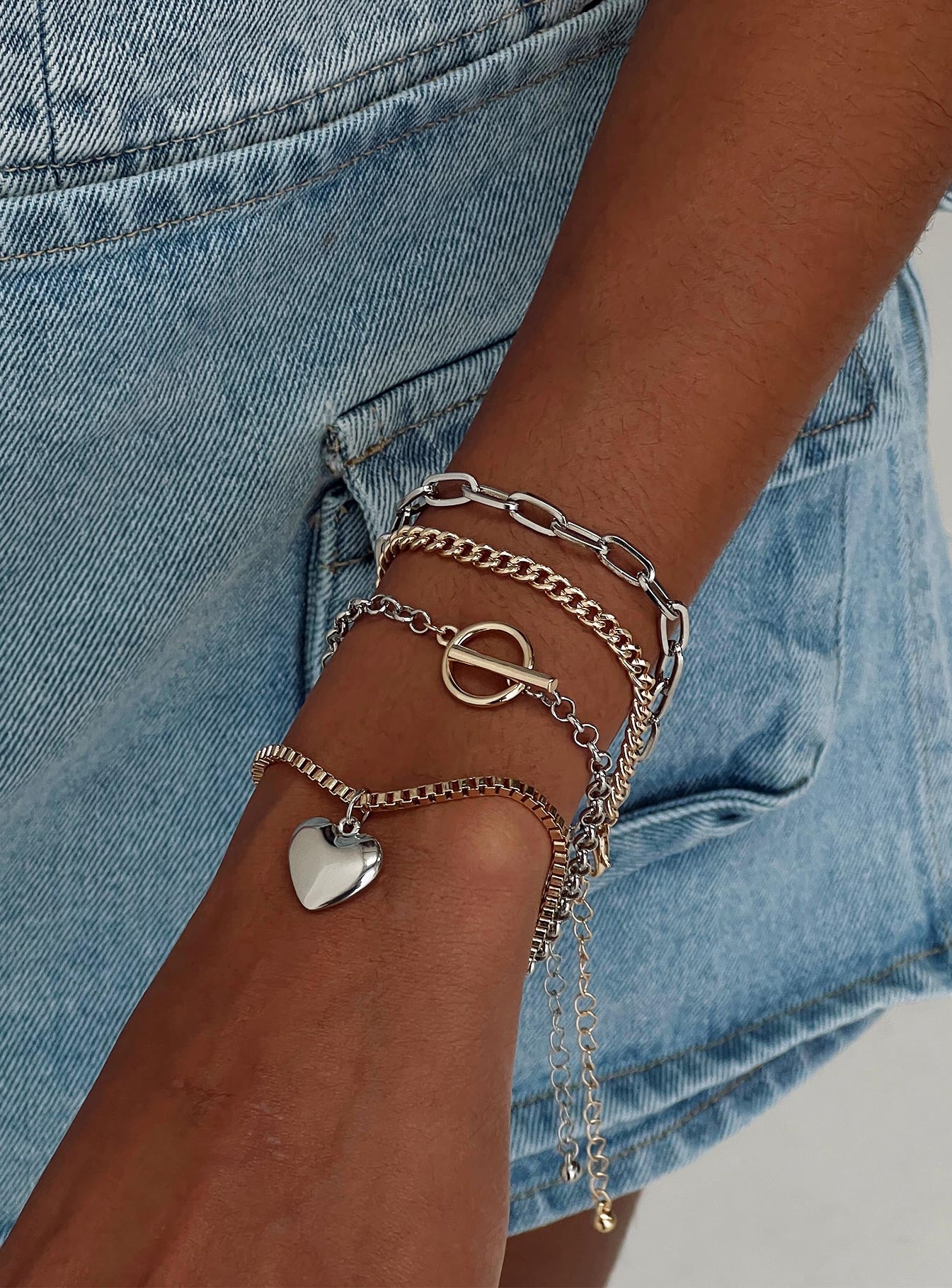 Palomia Bracelet Pack Multi、mySite、solidvoid