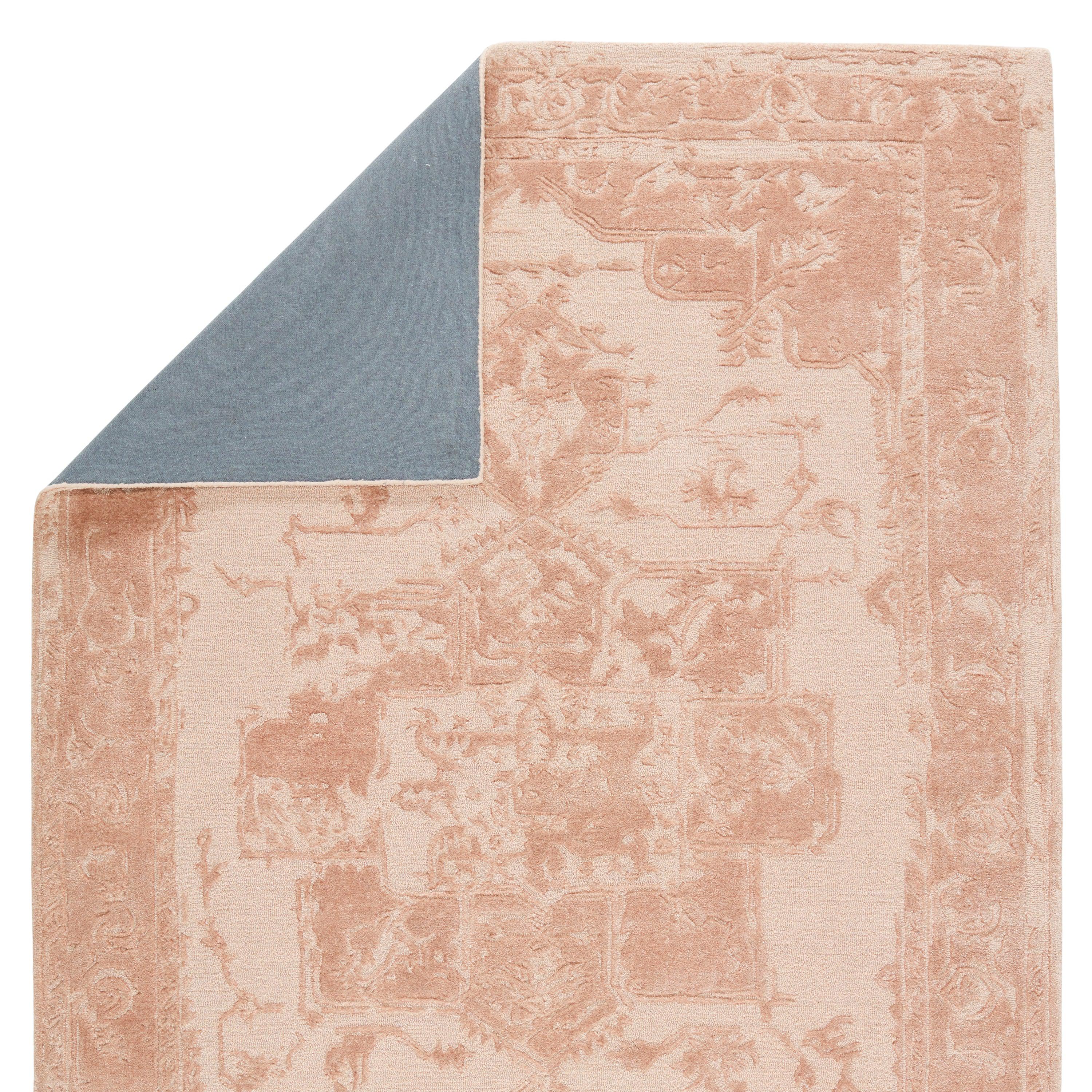 Alvea Handmade Medallion Blush Beige Area Rug、mySite、gigharbornorthrealestate