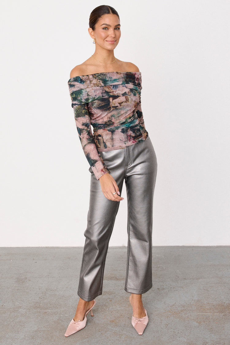 Romantic Diaz Mesh Top、mySite、solidvoid