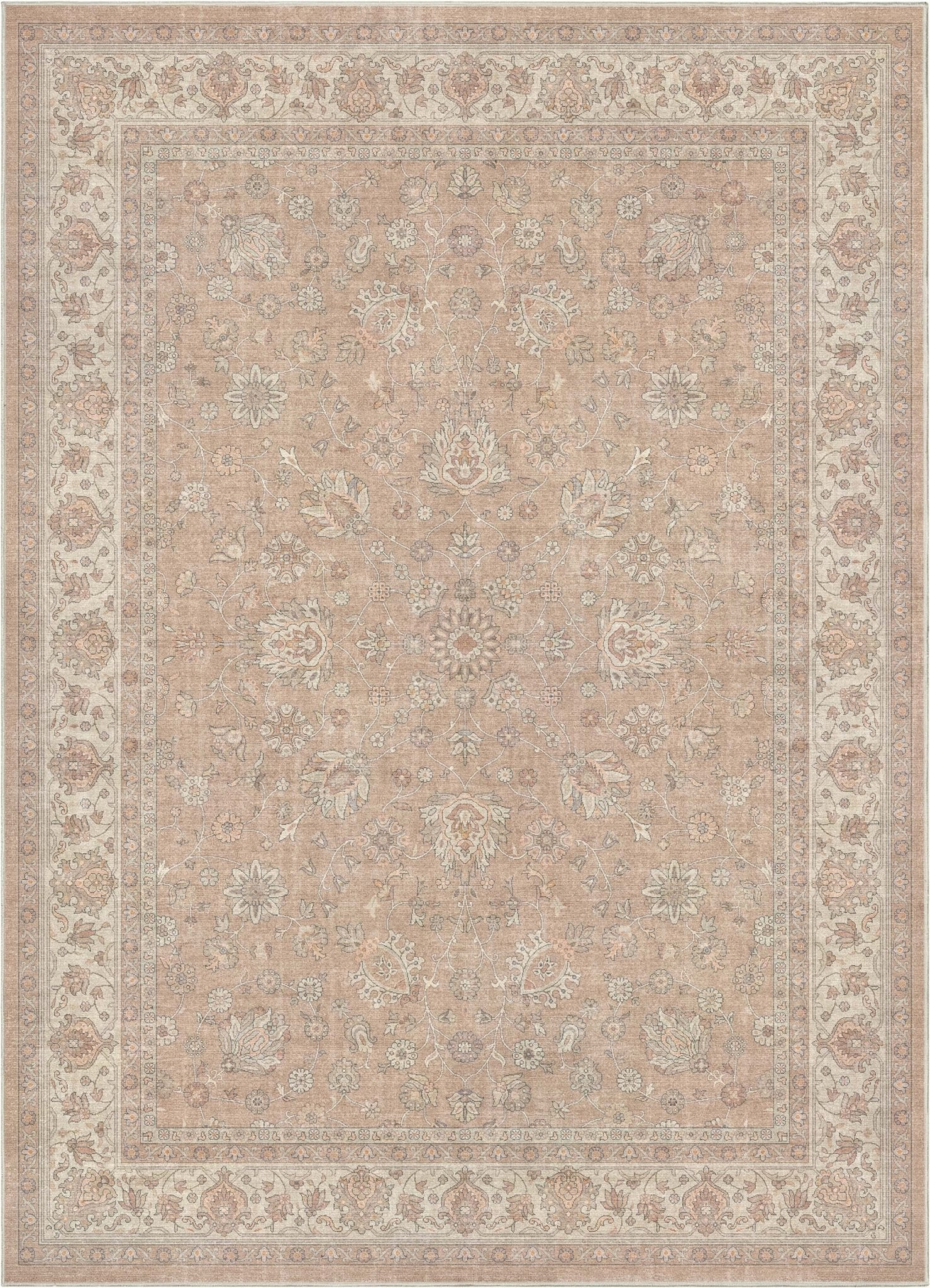 Rome Vintage Oriental Floral Flat-Weave Rug、mySite、gigharbornorthrealestate