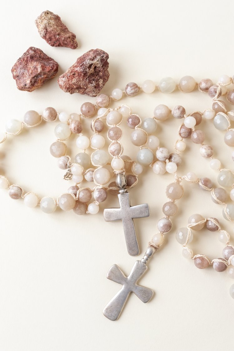 Brigitte Regula Large Antique Silver Cross Pendant Necklace、mySite、noshort