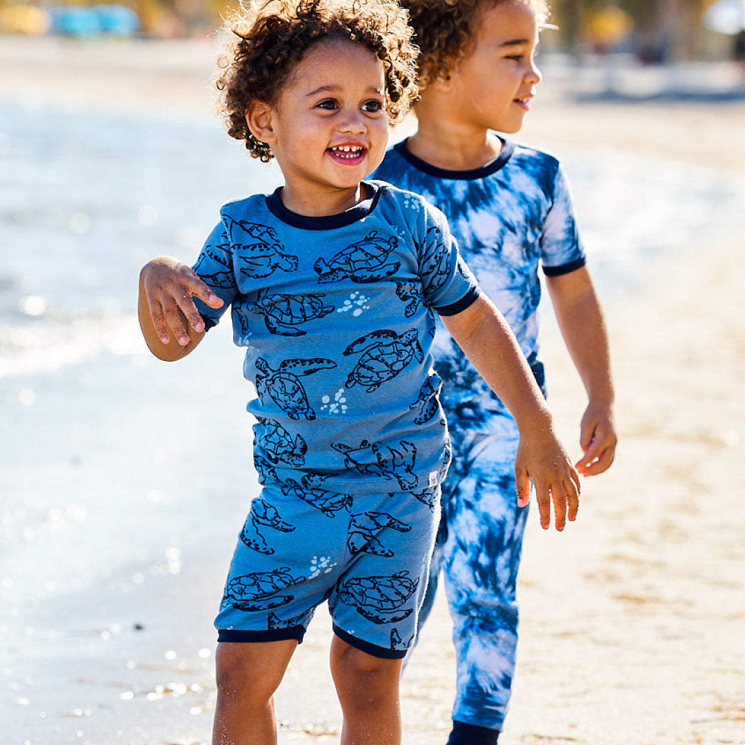  4-Piece Short Sleeve, Short and Long Leg PJ Set、mySite、layawaytickets