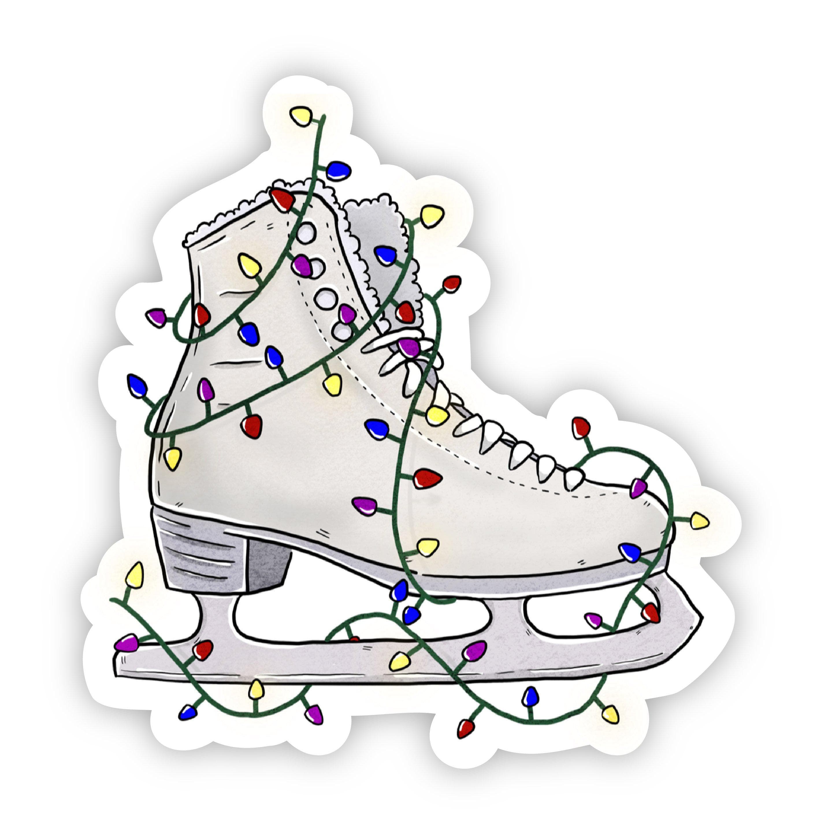  Ice Skate with Lights Sticker、mySite、elrpsem3k