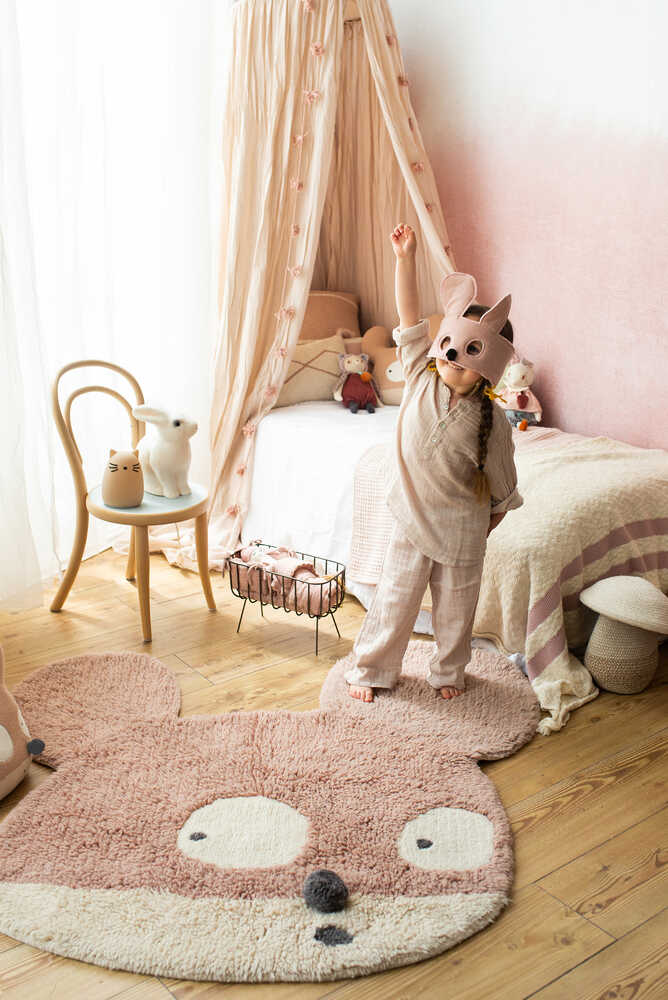 WOOL RUG MISS MIGHTY MOUSE、mySite、gigharbornorthrealestate