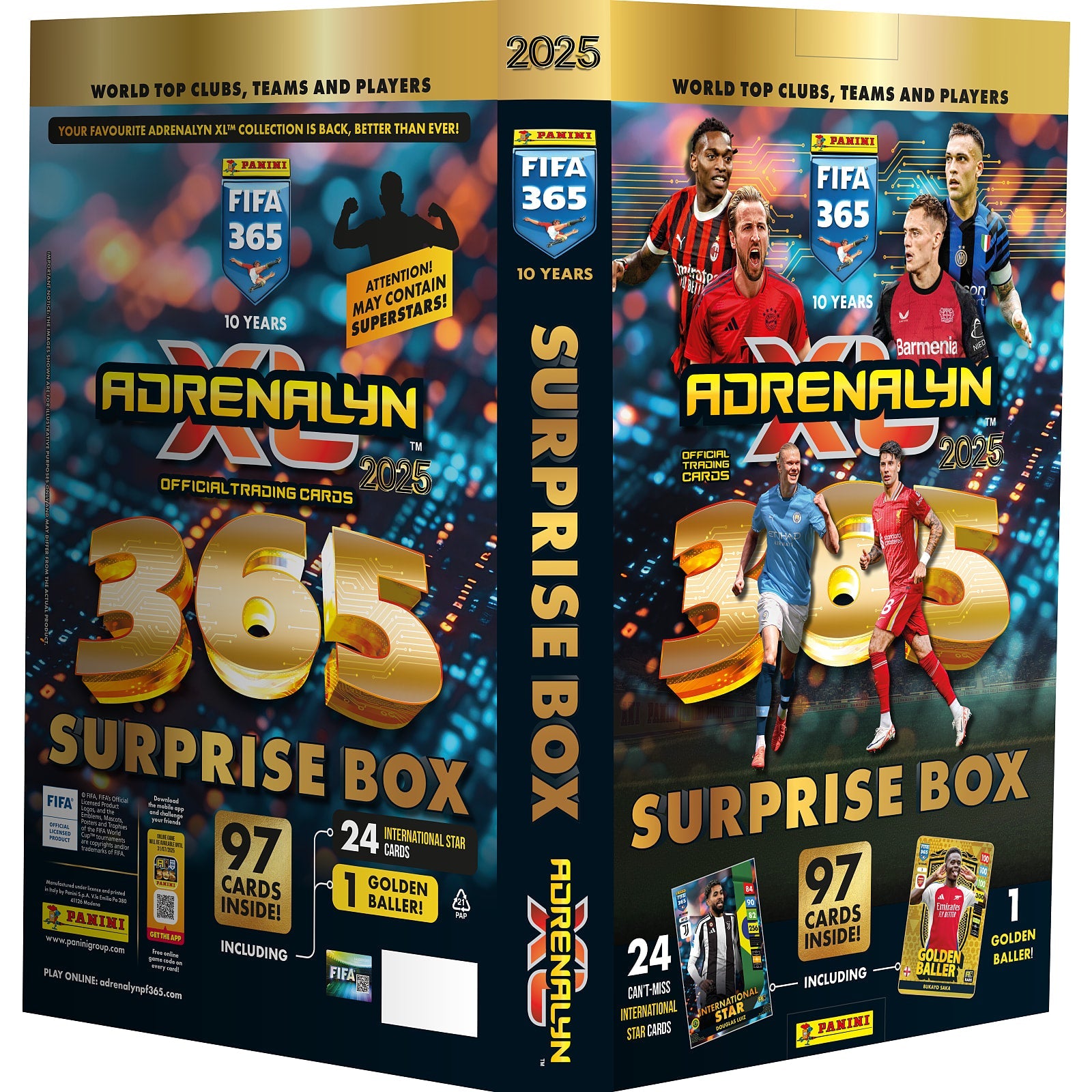 Panini Fifa 365 Adrenalyn XL 2025 - Advent Calendar (Julekalender)、mySite、waistdrama
