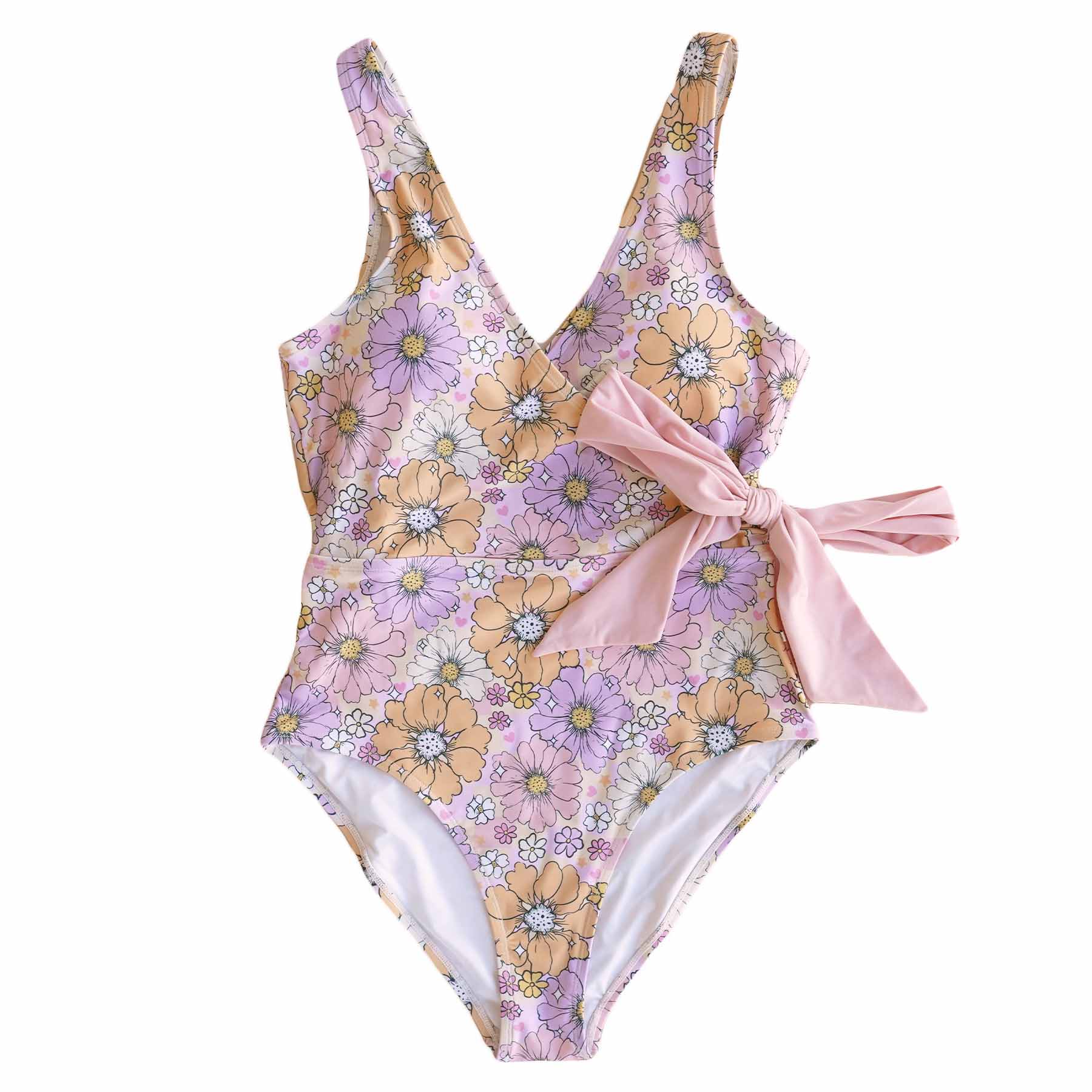  Women's Criss Cross One-Piece Swimsuit | All Prints、mySite、layawaytickets